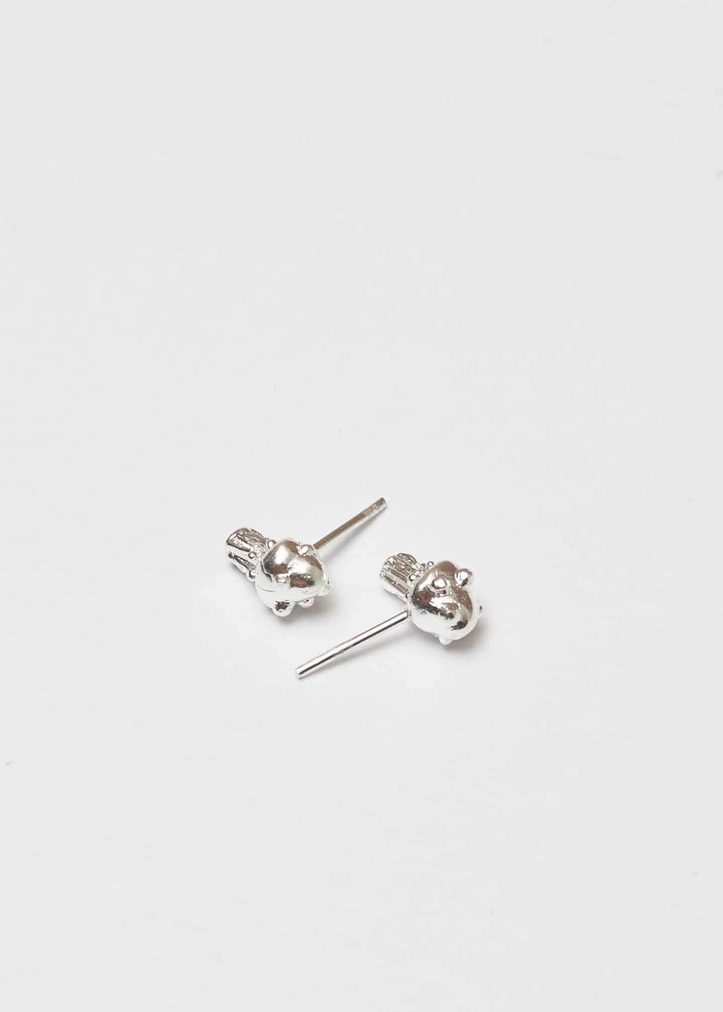 Aretes seticas plata - miniatura 2
