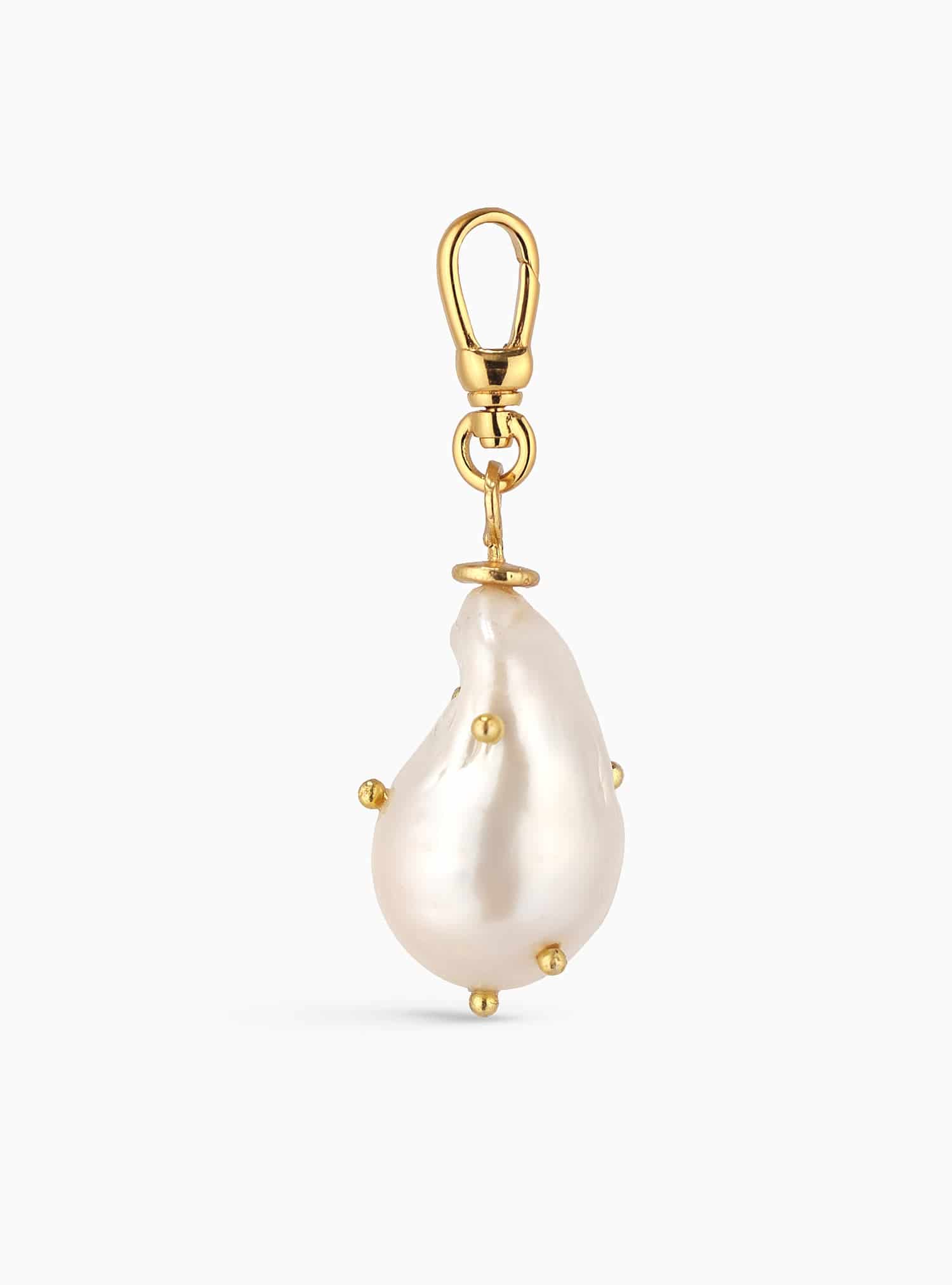 Small Dotted Pearl Charm - miniatura 1