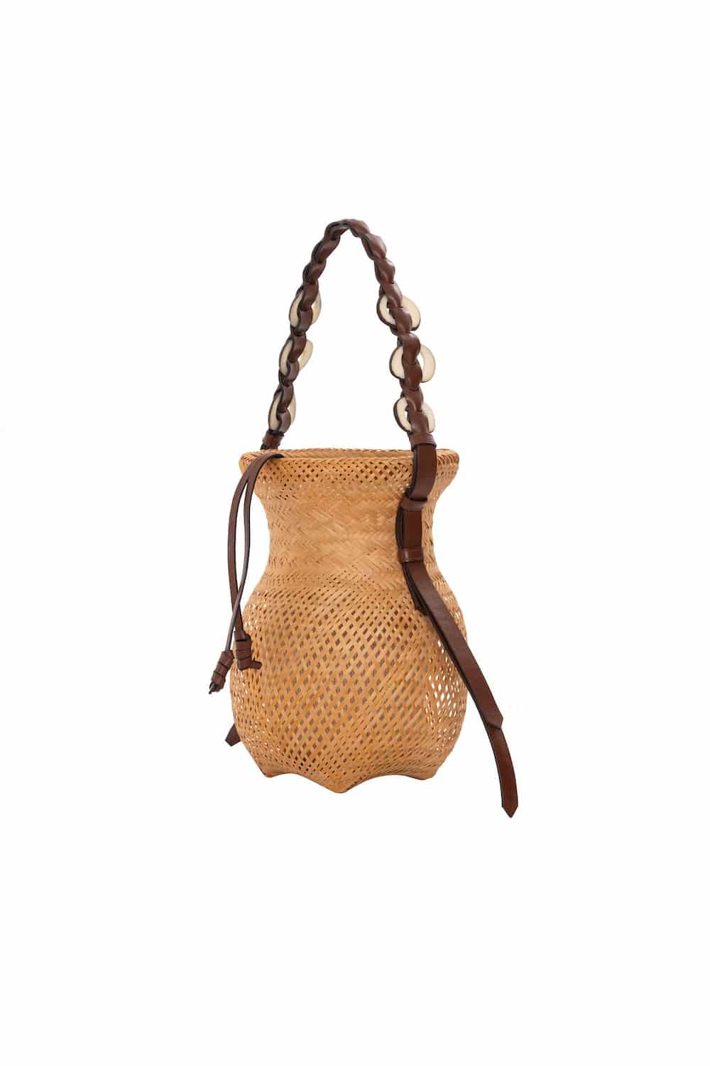 BASKET JARRÓN — NAPA CUOIO - miniatura 3