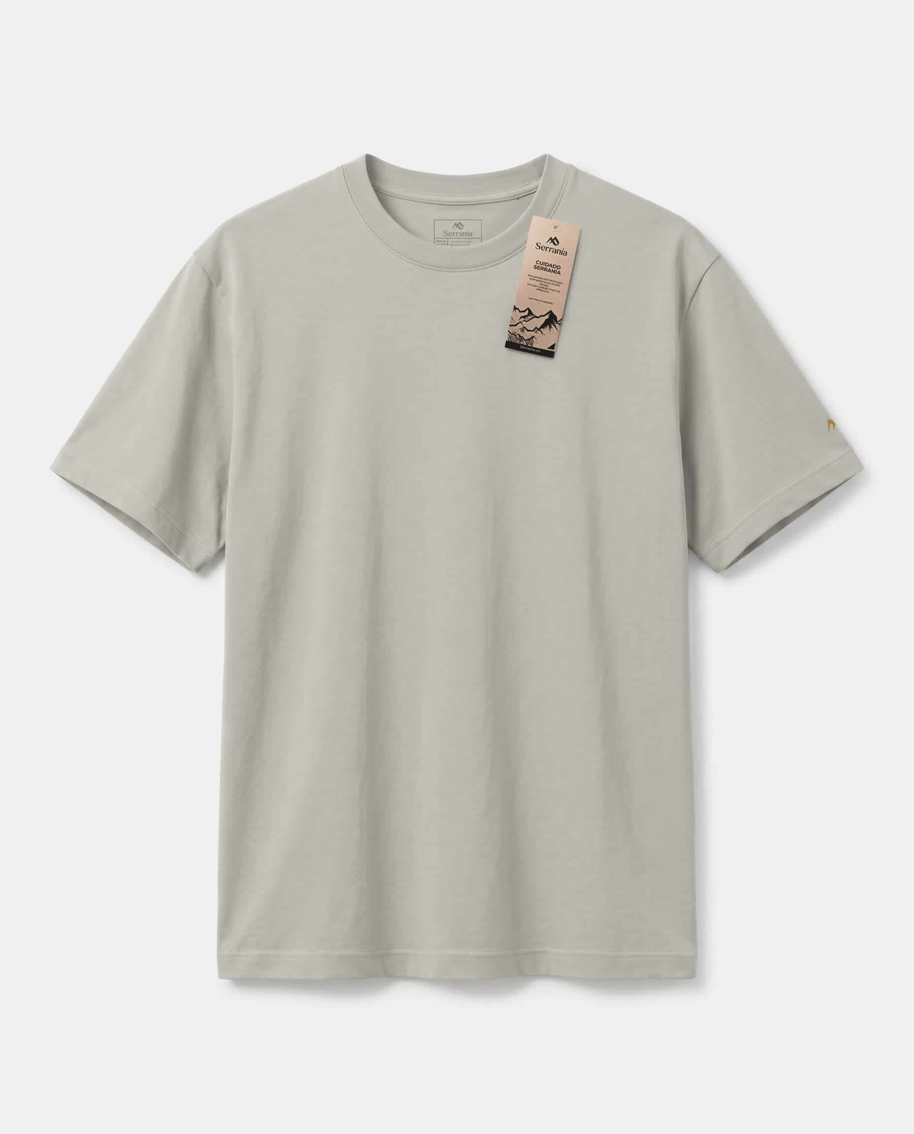 Camiseta Slim Fit Gris Neblina - miniatura 2