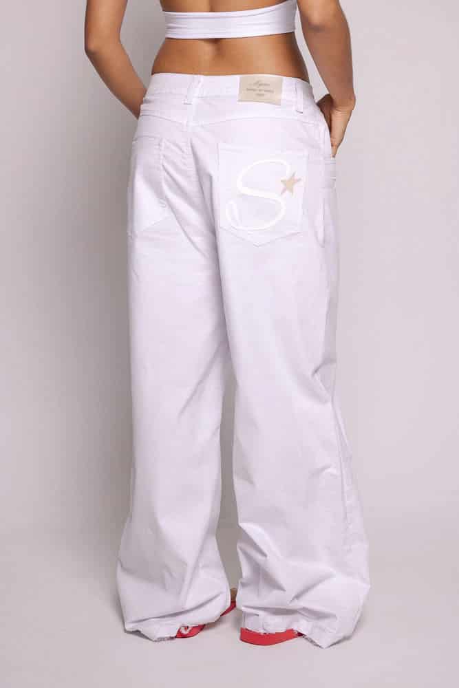 Baggy Motion Dama Blanco - miniatura 4