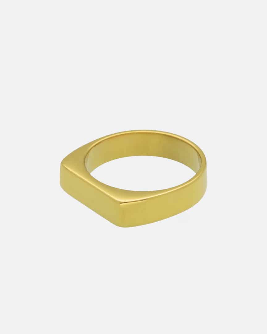 Anillo Slim Dorado - miniatura 4