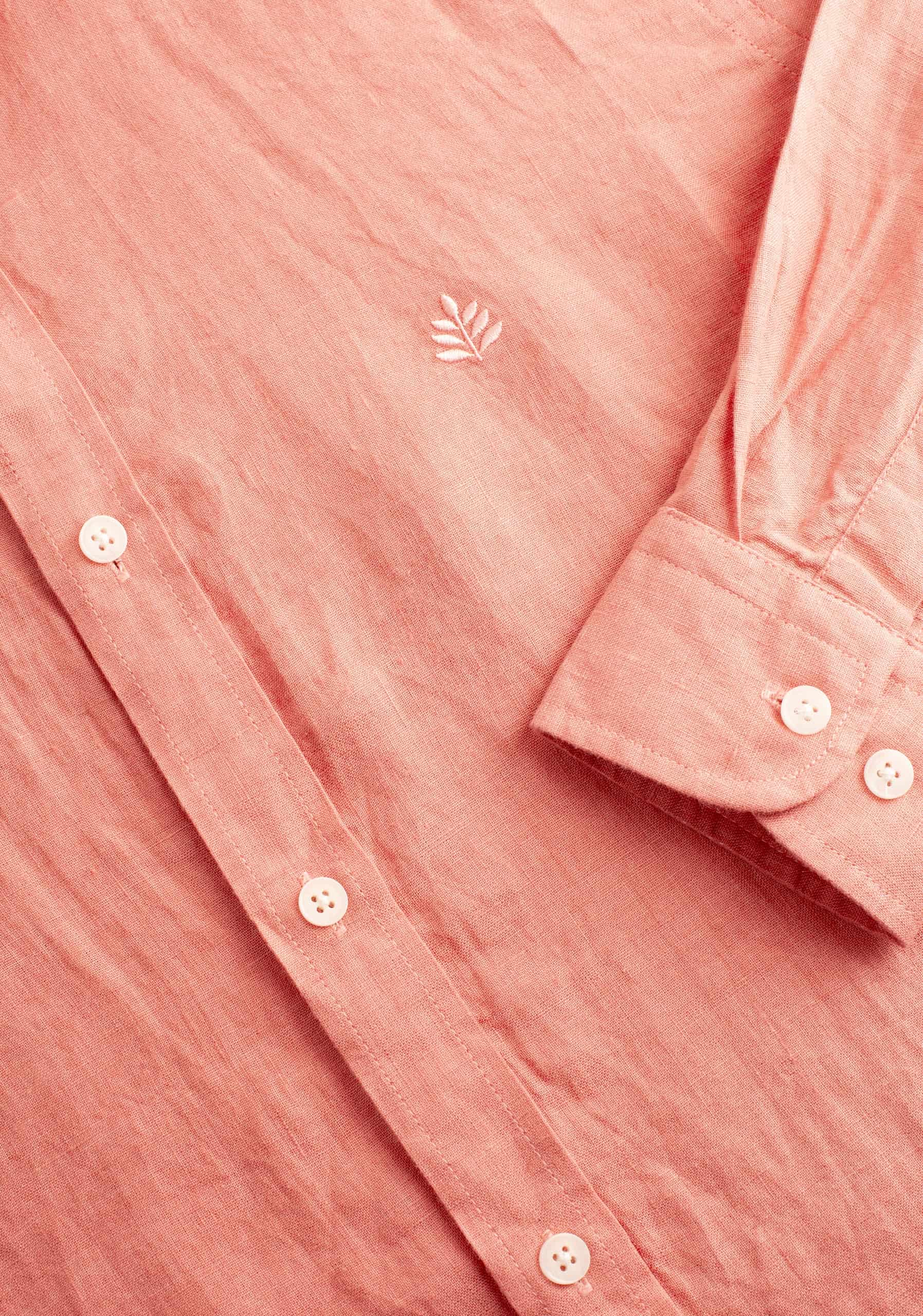 Camisa H CBD Lino Palo De Rosa L-Atn - miniatura 2