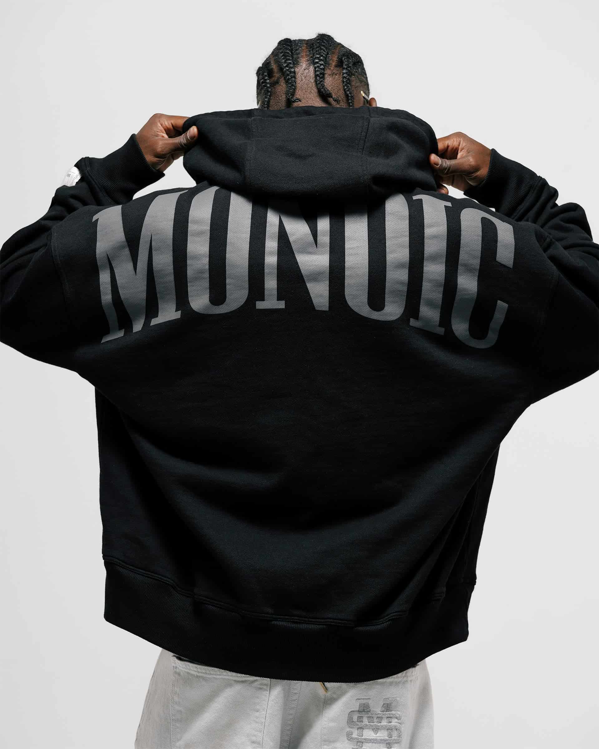 Hoodie Ombra - Negro Oscuro - miniatura 2