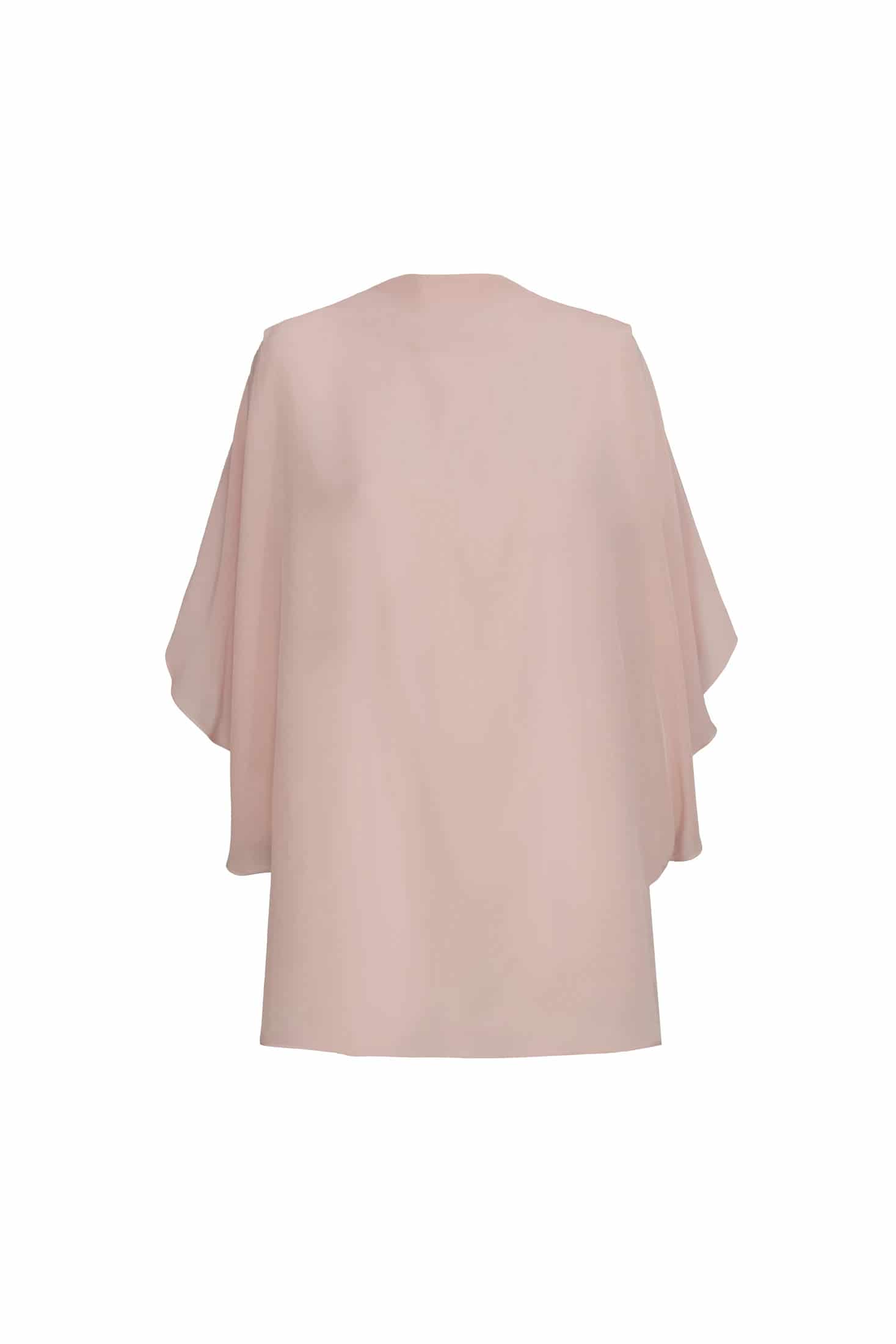 Manzanares Crepe Chine Blouse / Dust Pink - miniatura 1