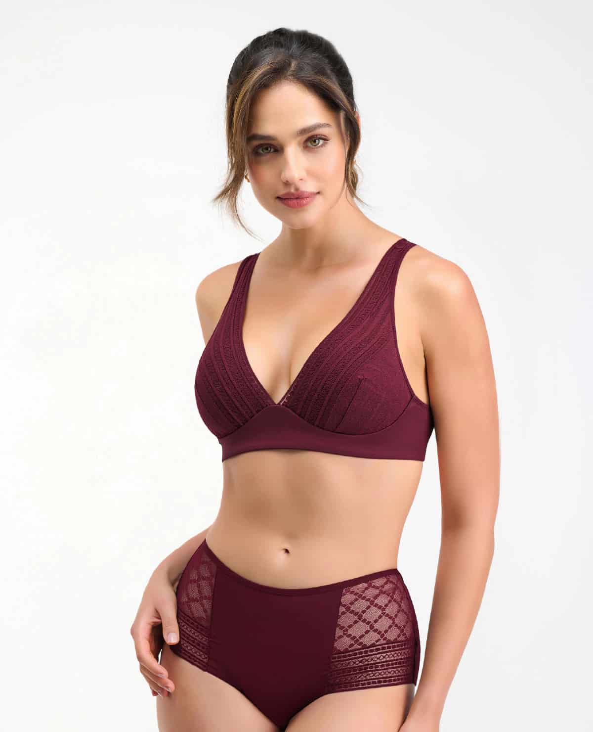Brasier Triangular | Realce Natural | Sin varillas - miniatura 2