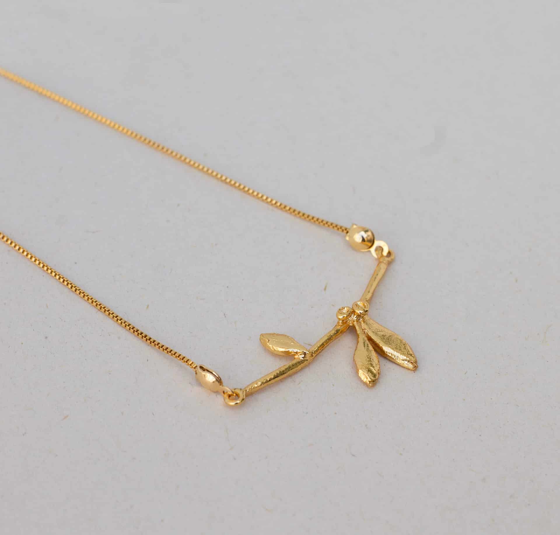 Collar dije Rama olivo - miniatura 1