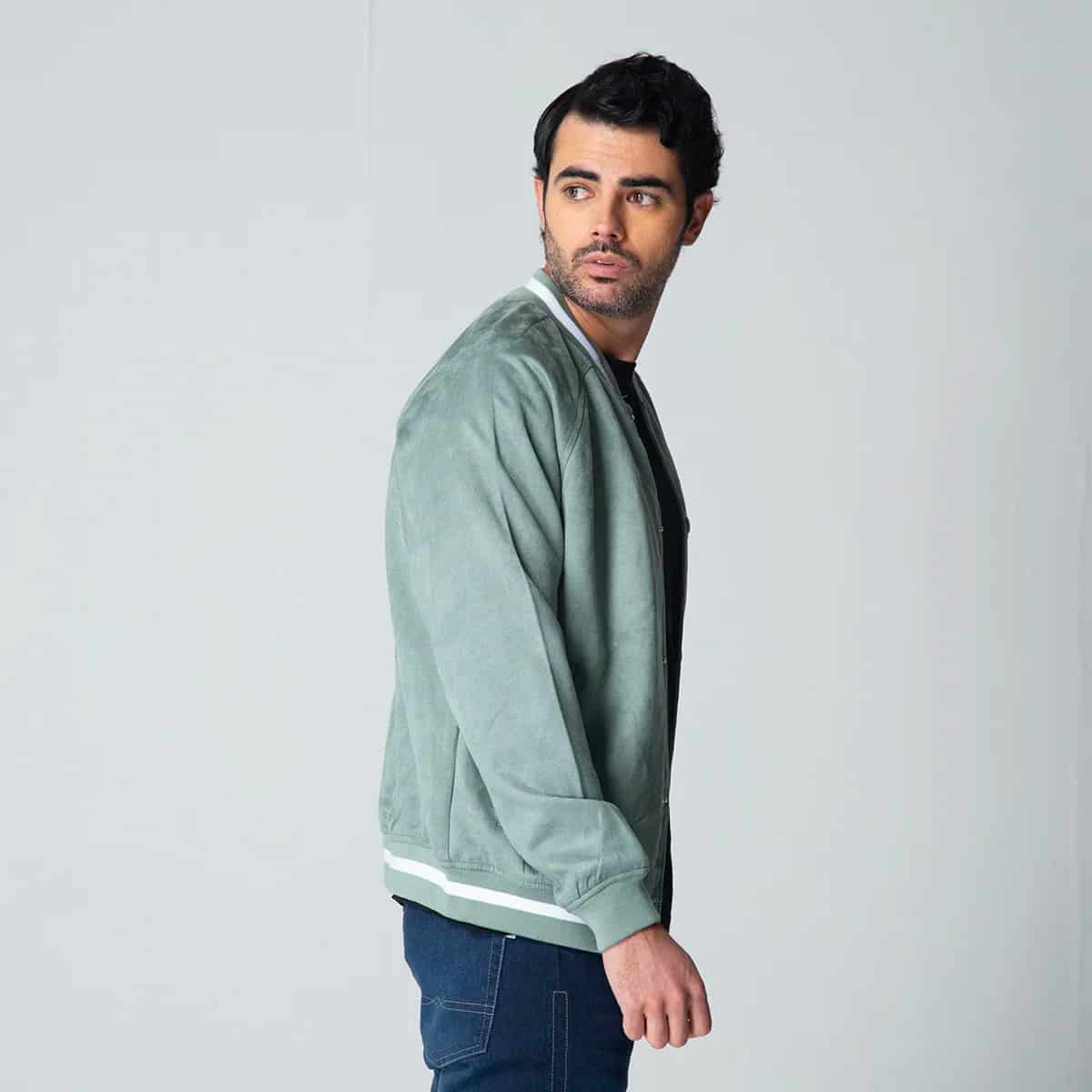 Chaqueta Beisbolera Regular Track - miniatura 5