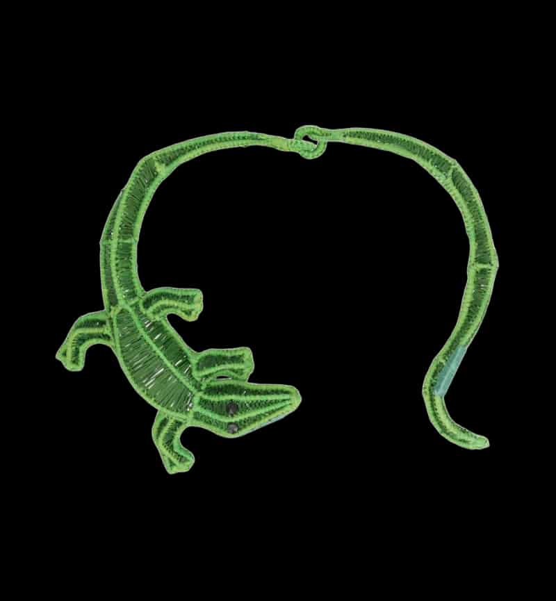 CROCODILE NECKLACE - miniatura 3