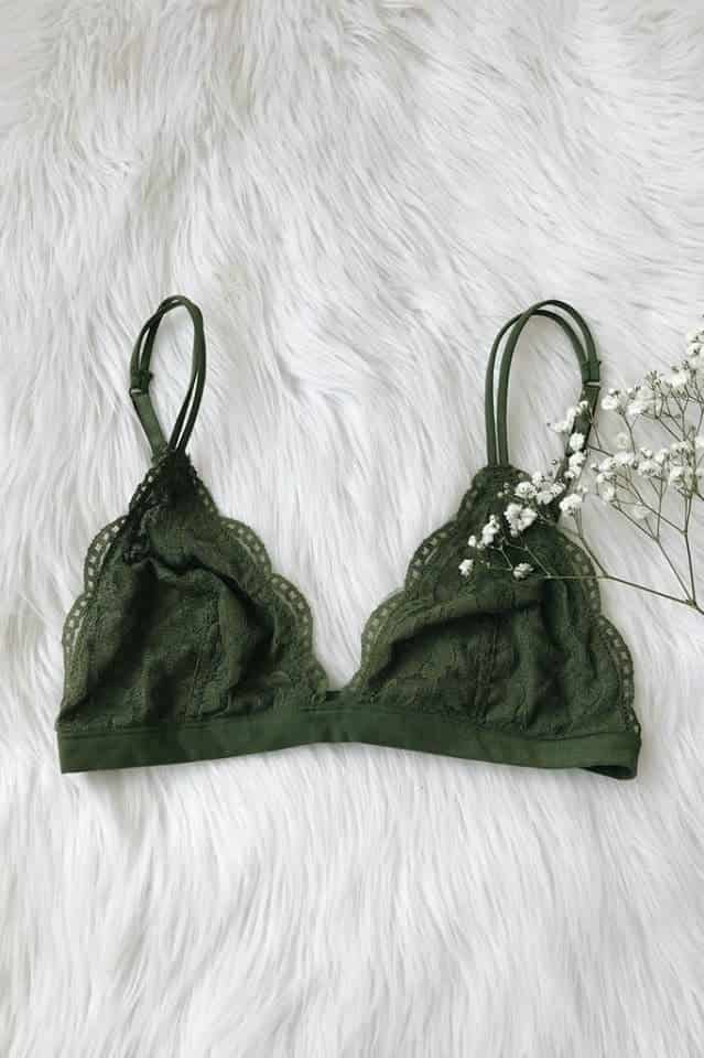 Lace Triangle Bralette - miniatura 27
