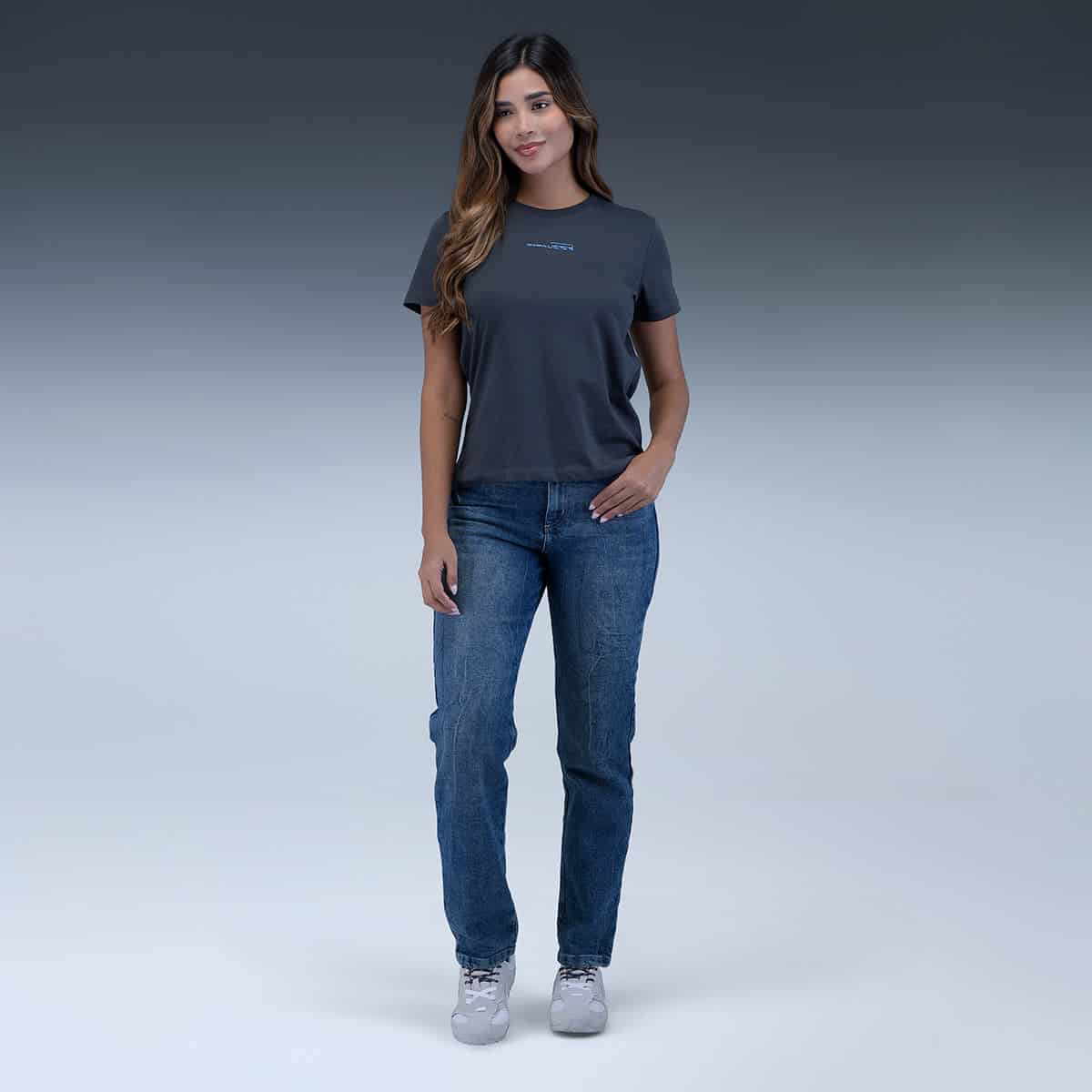 Jeans Slim Azul Mujer - miniatura 4