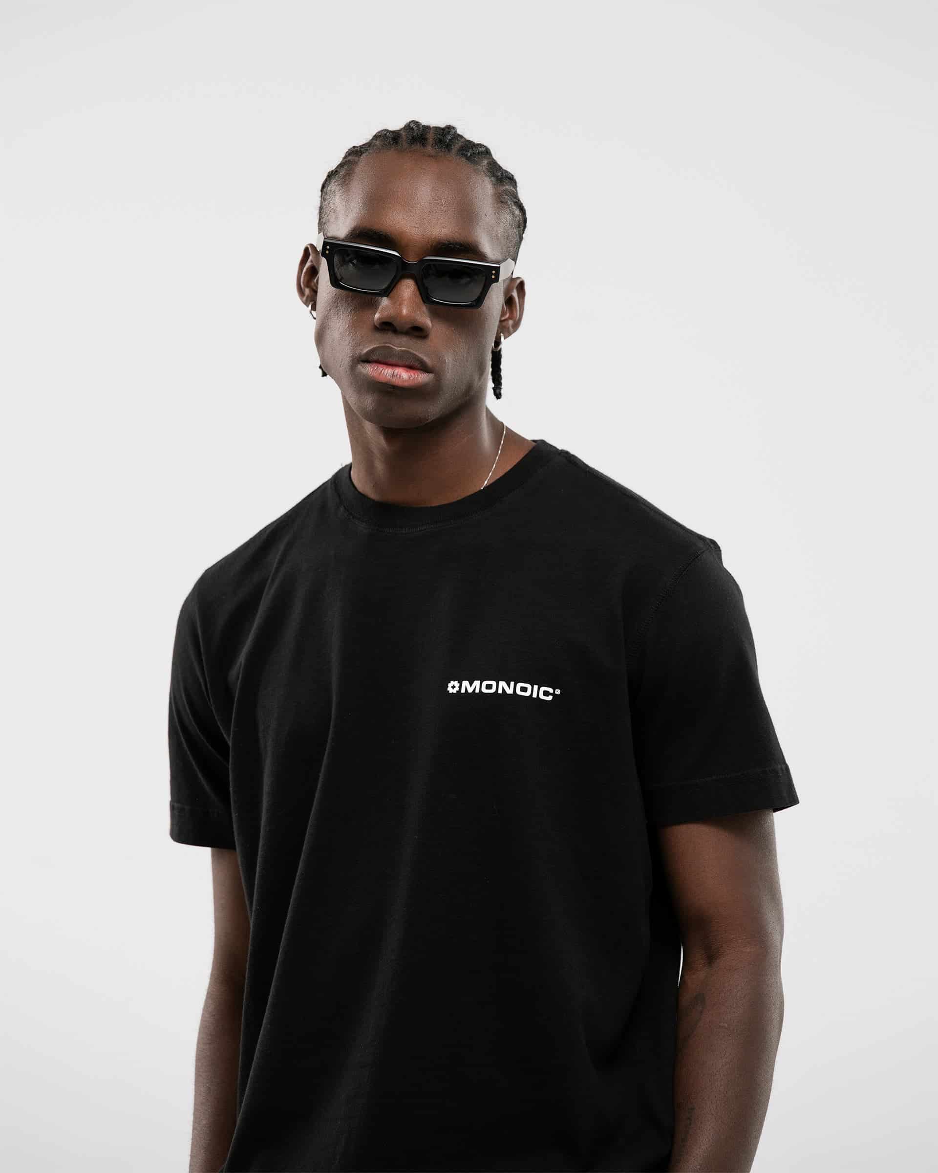 Camiseta Regular Fit Básica V2 - Negro Oscuro - miniatura 2