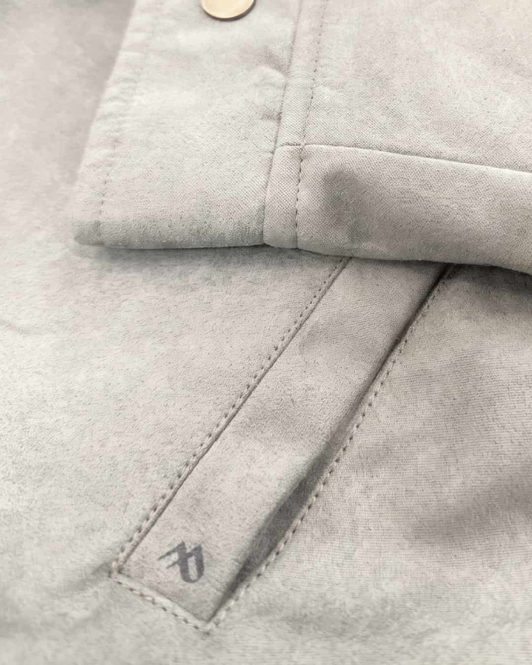 Chaqueta Cambridge Gamuza Marfil Mujer - miniatura 7