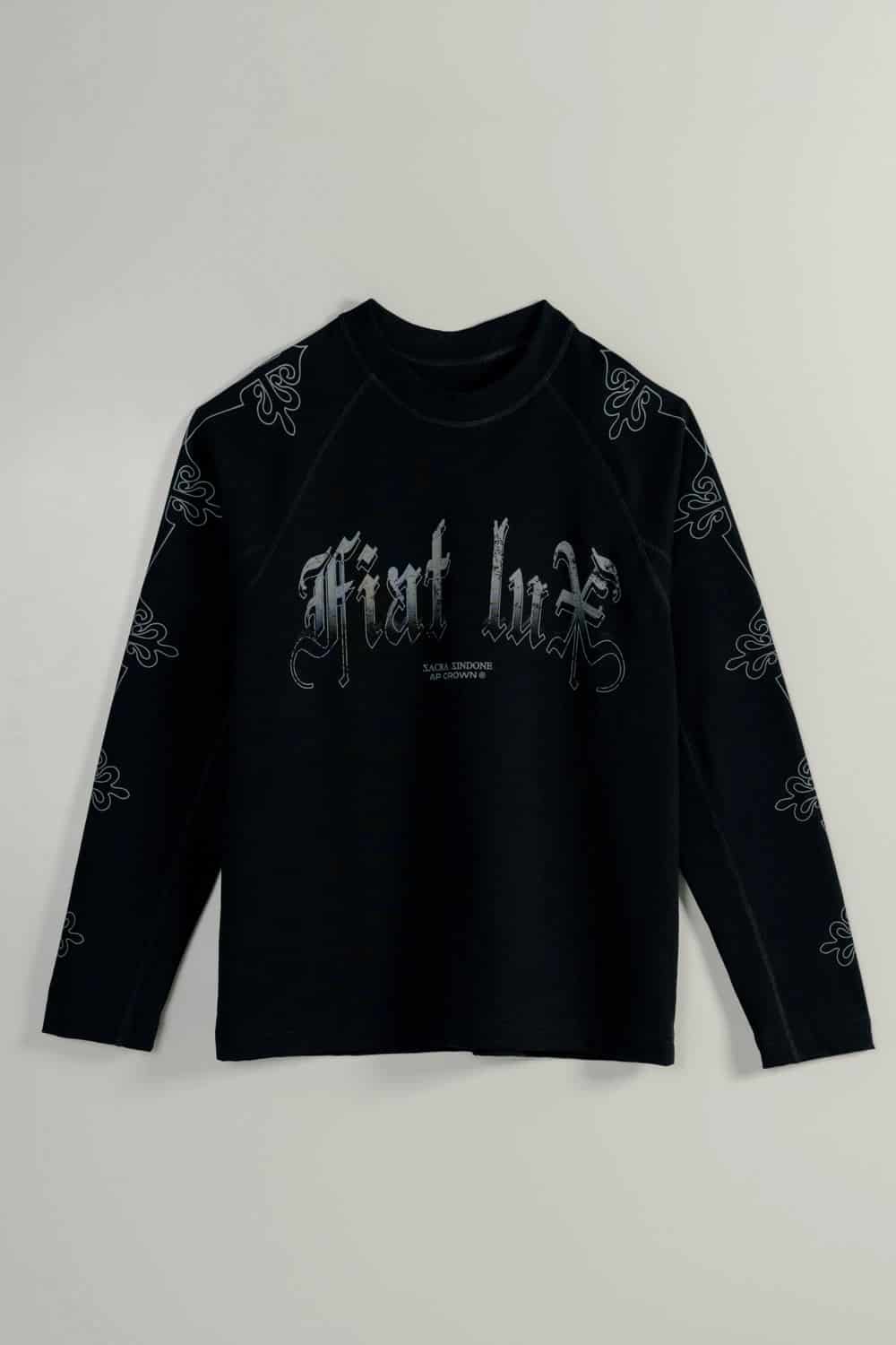 SANCTUS BLACK PULLOVER - miniatura 2