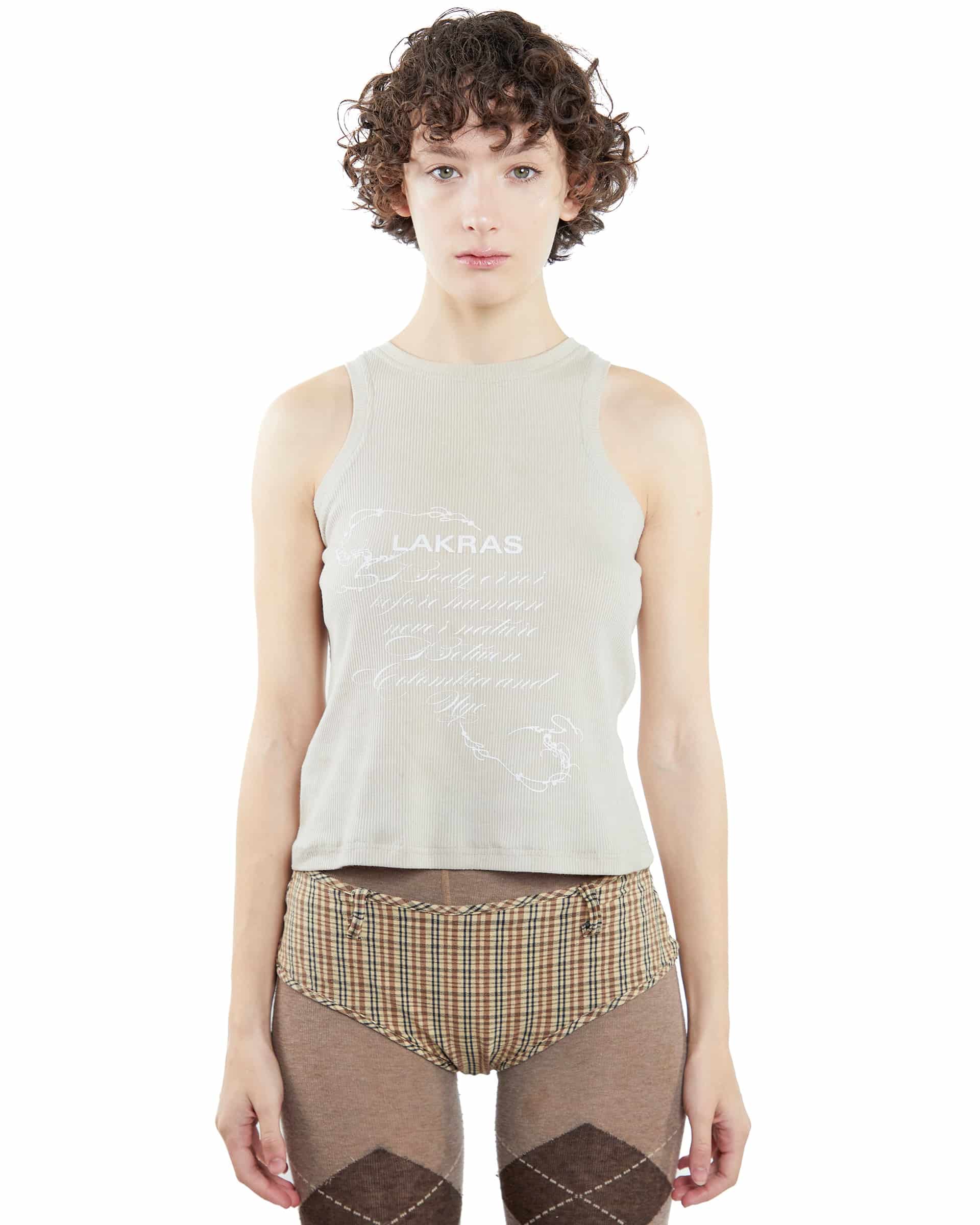 Lakras Cream Tank Top - miniatura 1