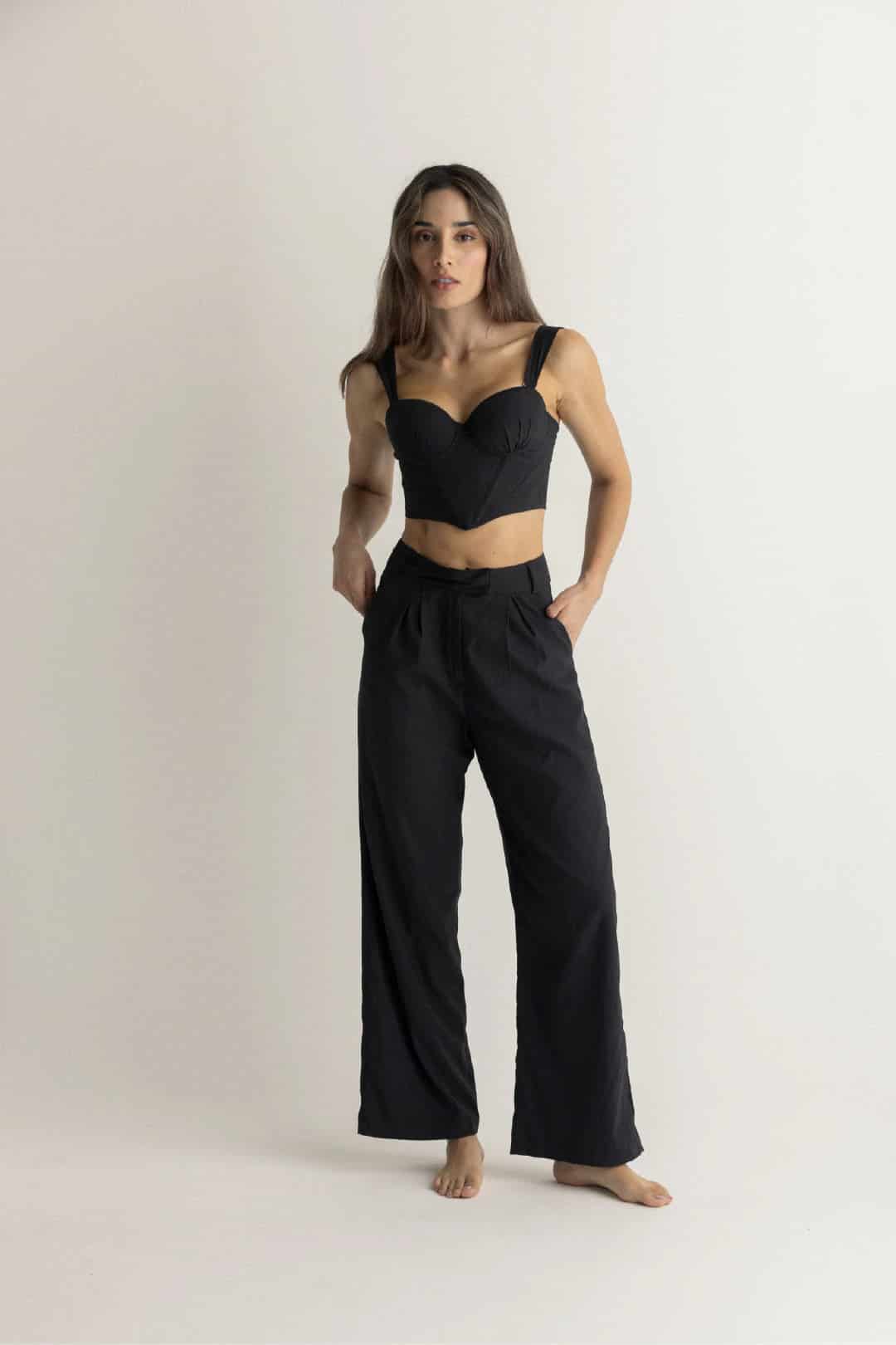 CROP TOP NOAH NEGRO - miniatura 5