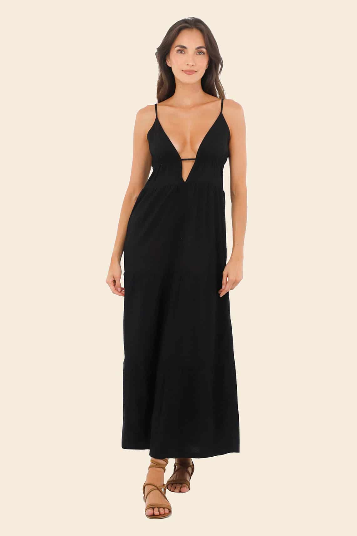 Black Alhena Dress - miniatura 3