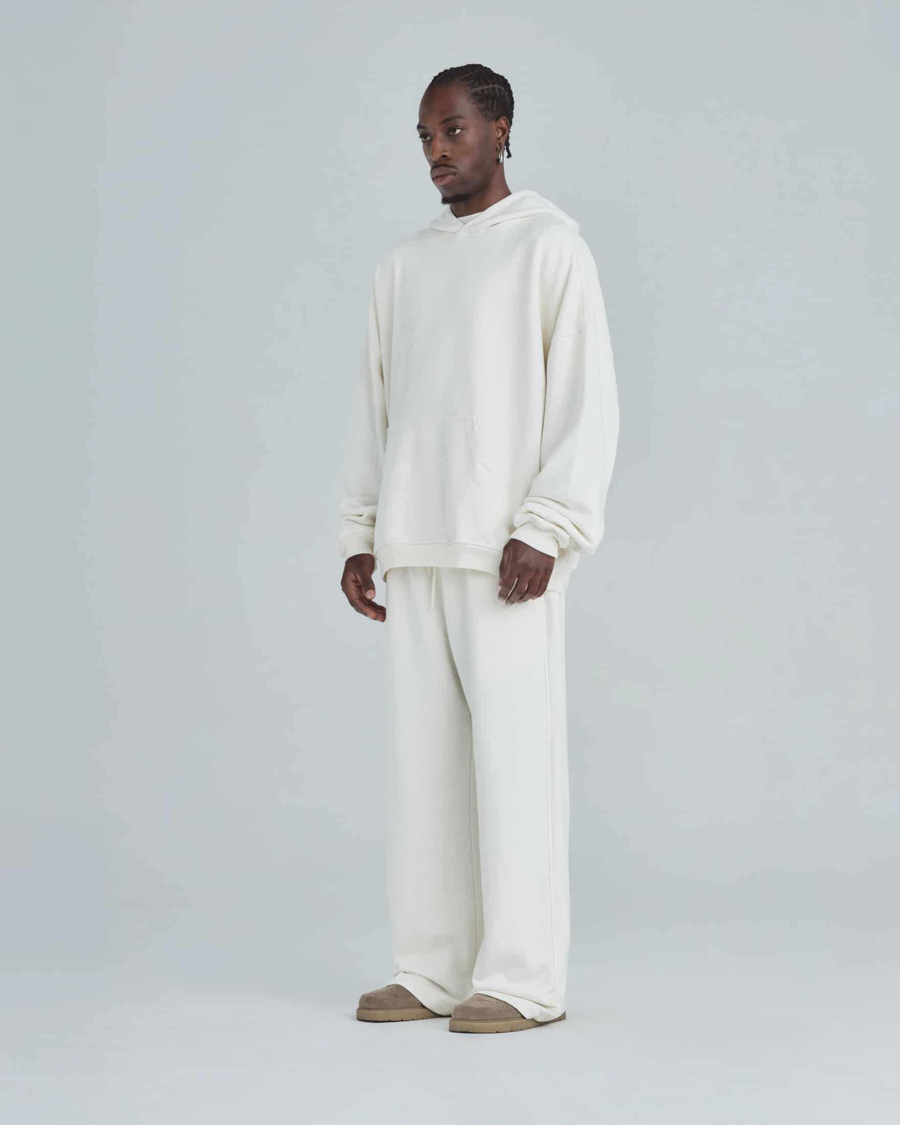 Line Basic Hoodie White - miniatura 5