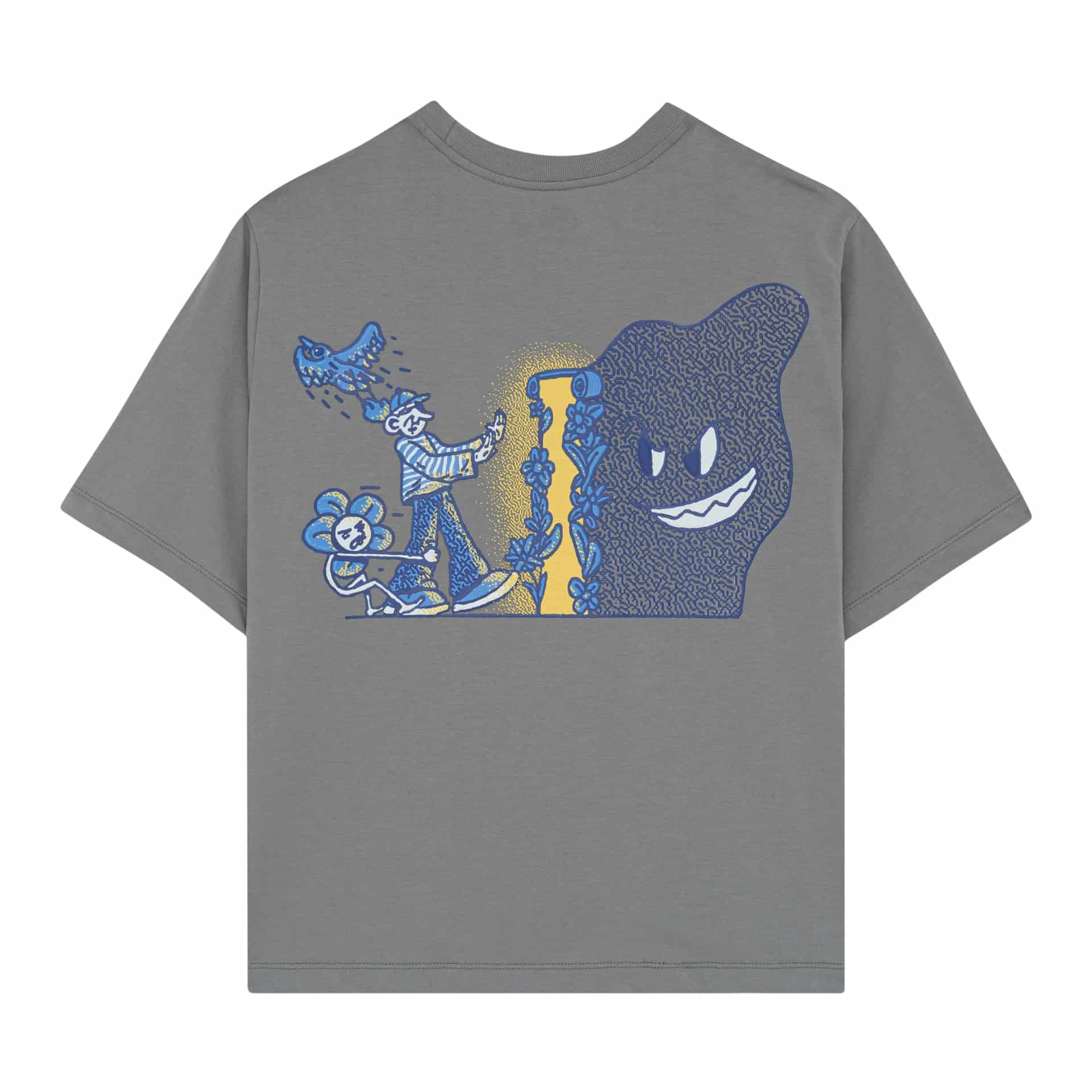 CAMISETA POINT.ZERO GRIS - miniatura 1
