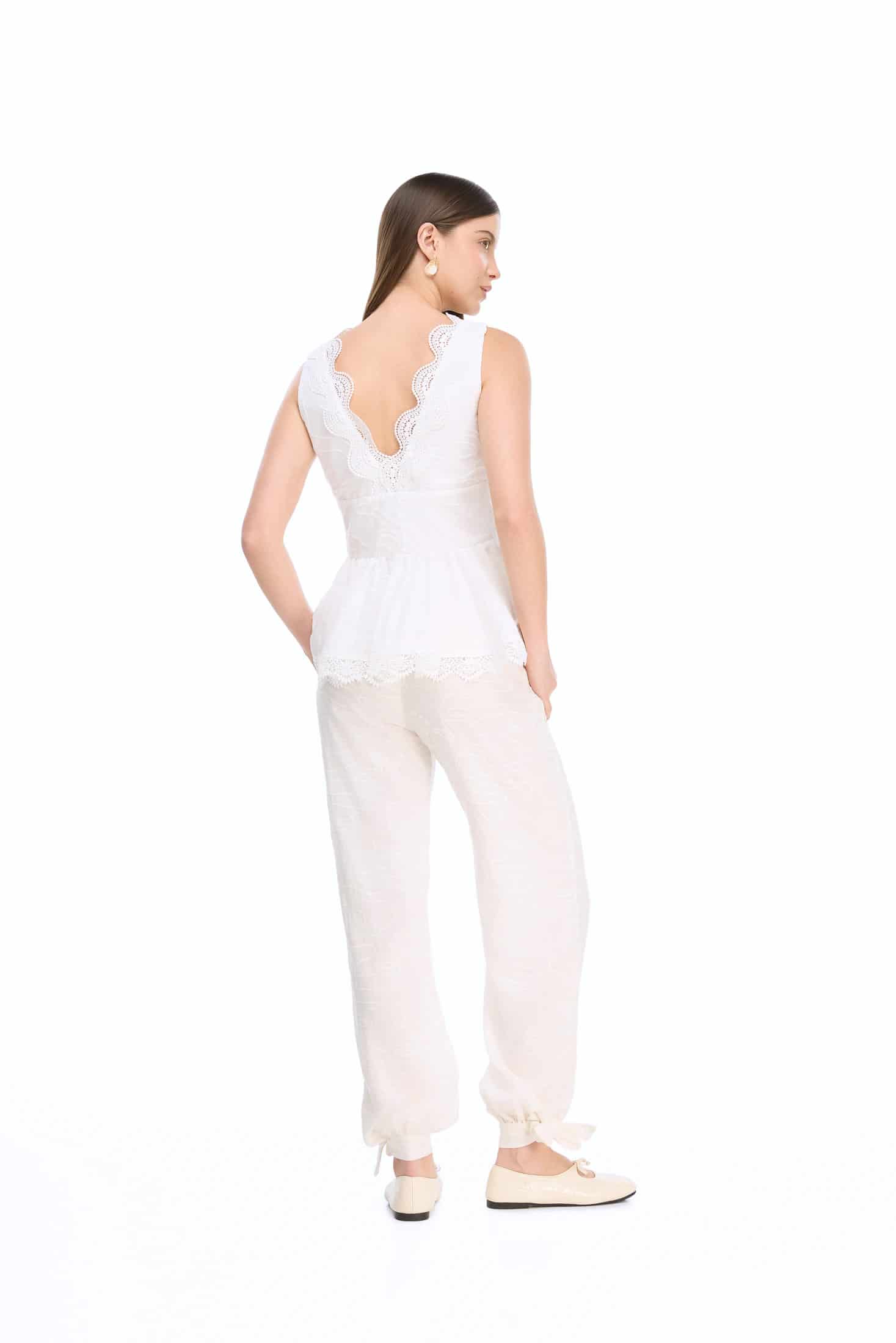 AWA PANTS WHITE - miniatura 2