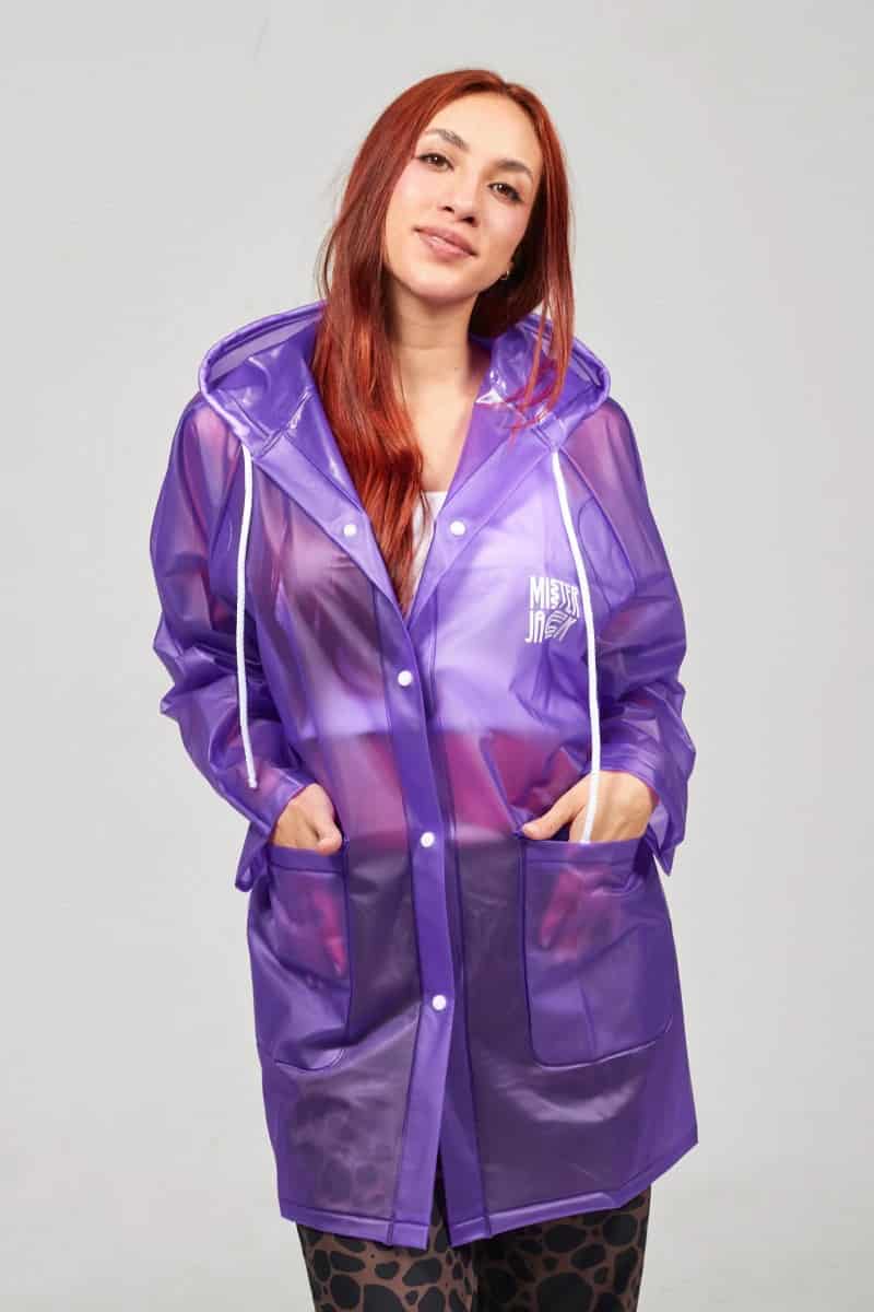 Capa Lluvia Morado Chic - miniatura 3