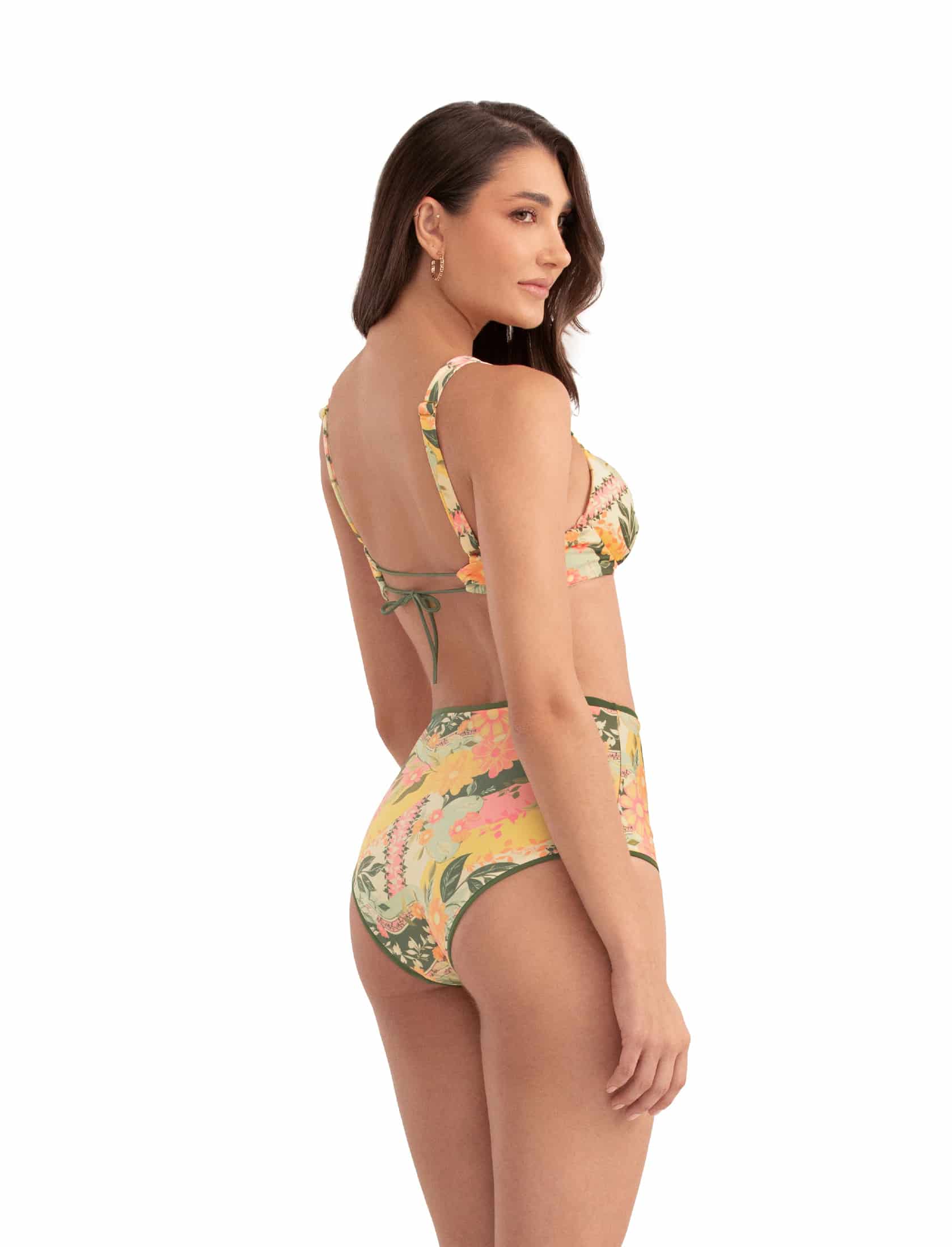 PANTY DE BAÑO 47385 - TALLE ALTO REVERSIBLE - miniatura 1