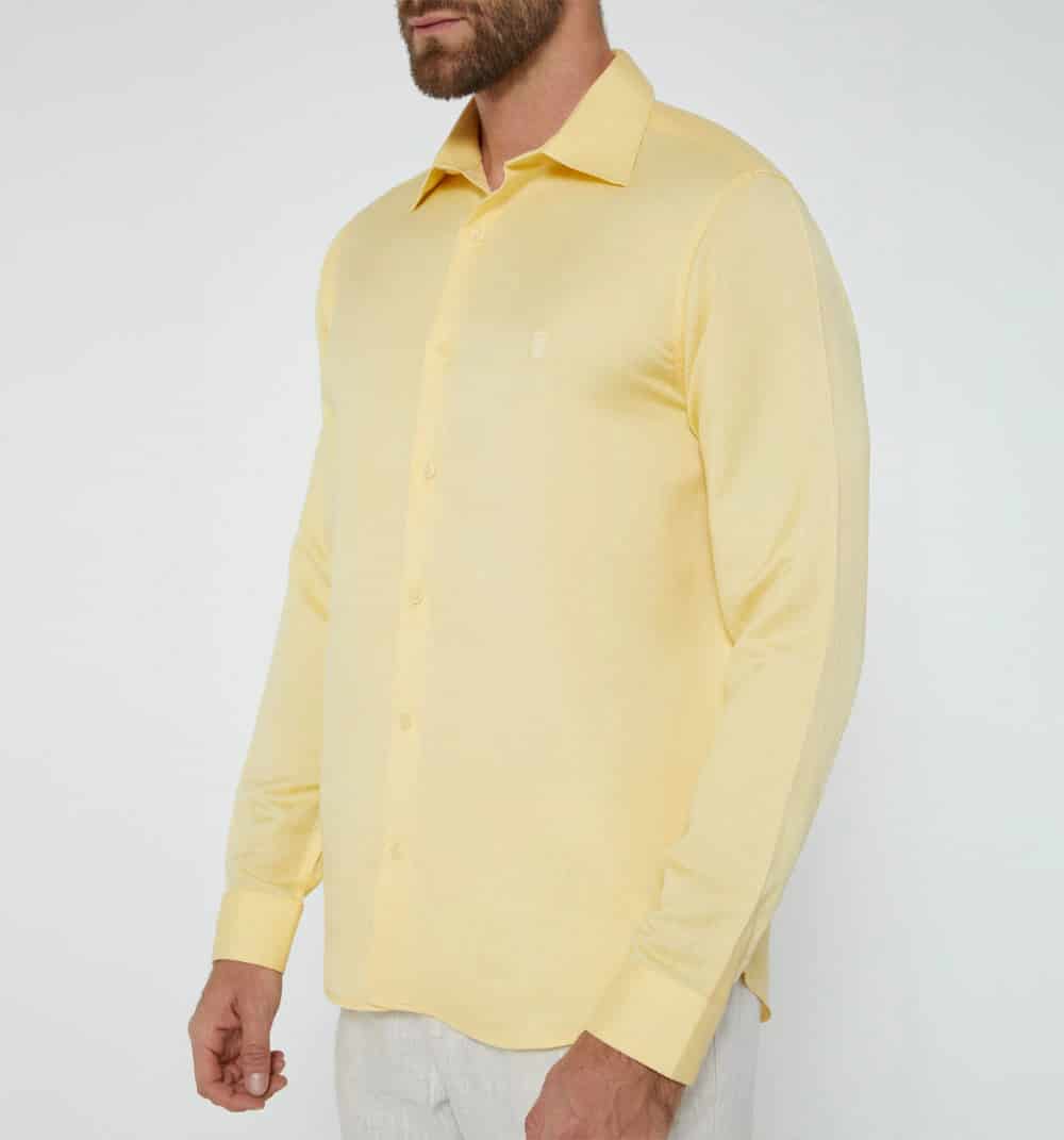 Camisa para hombre de lino - miniatura 24
