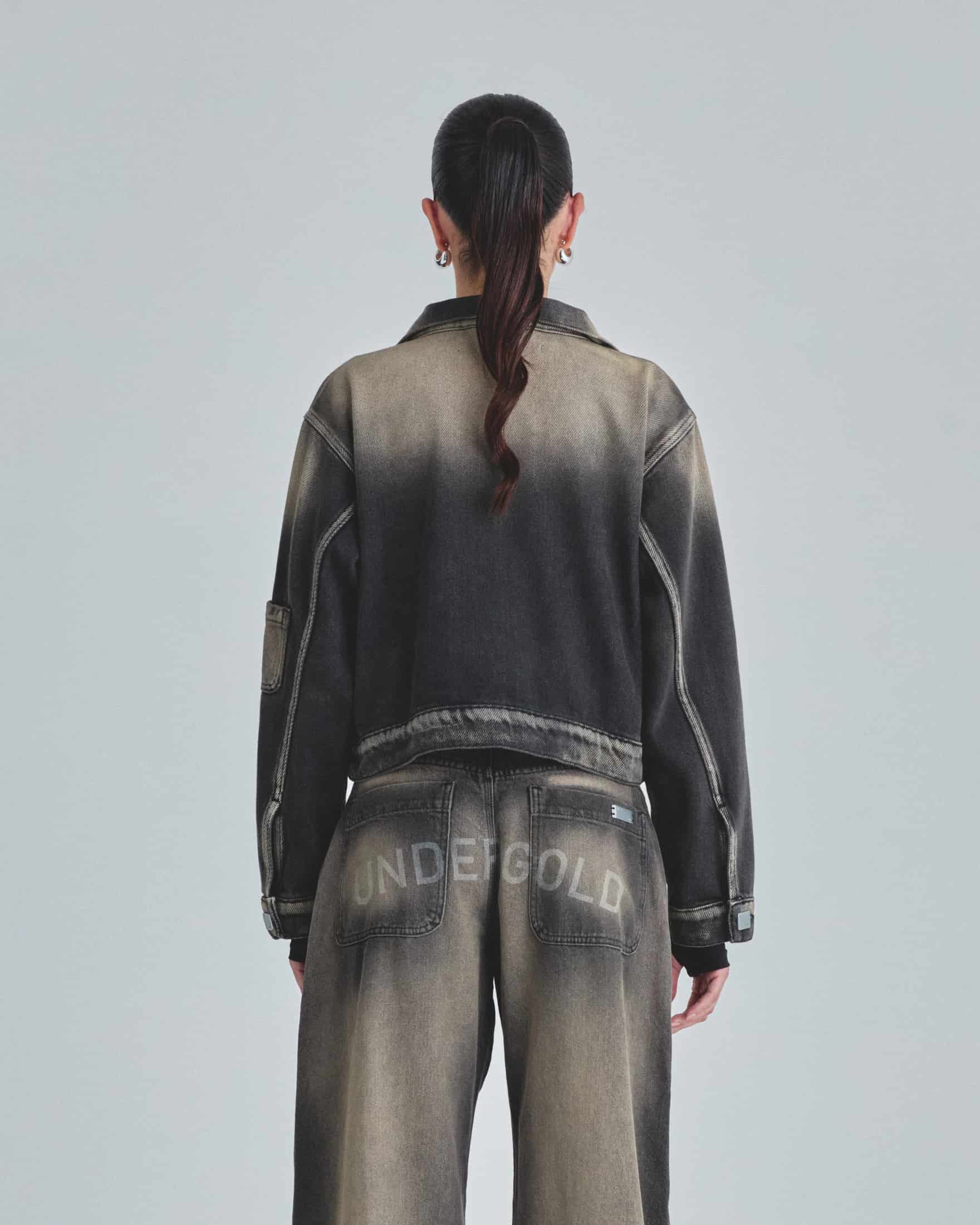 W Line Basic Multipocket Jacket Oxide Black - miniatura 6