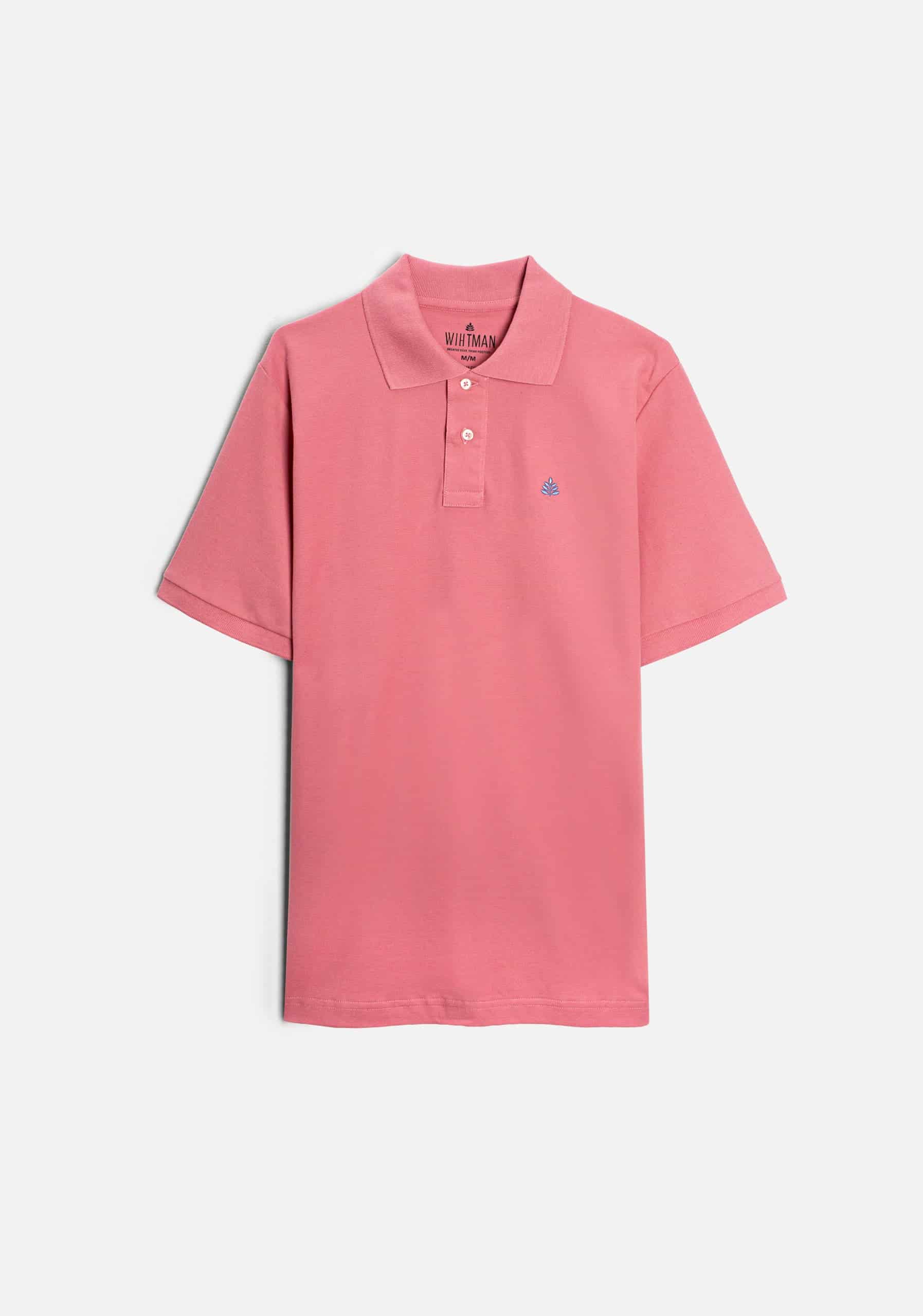 Camiseta Polo H L-Azm Rosado Med - miniatura 1