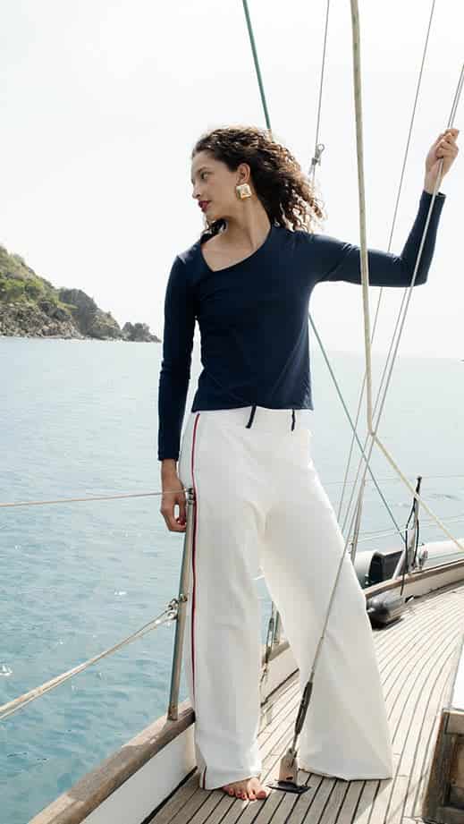 CORAL NAVY TOP - miniatura 4