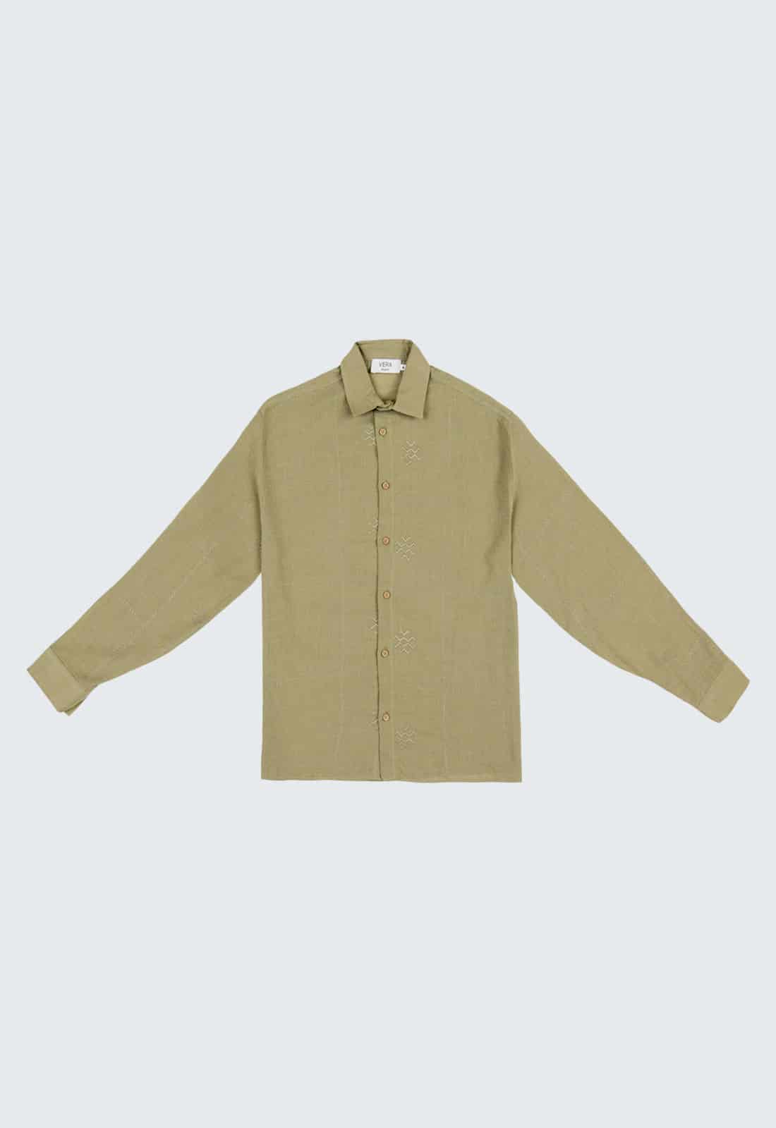 Camisa de lino Sako - miniatura 2