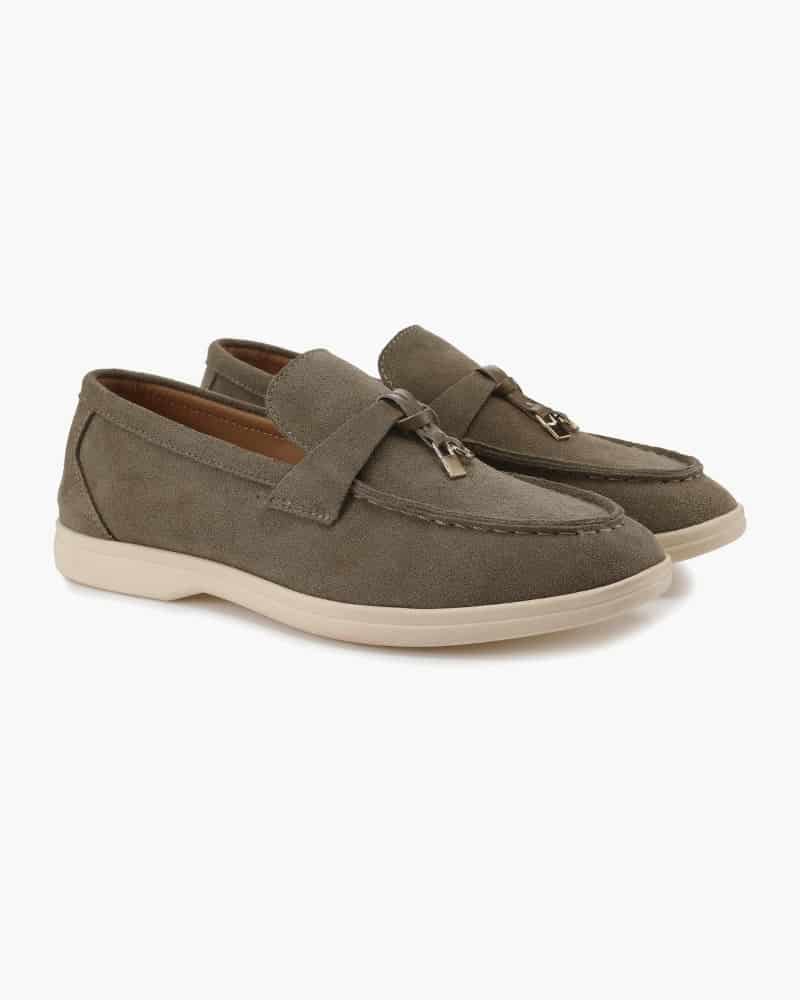 Old Money Suede Lady Loafers - miniatura 5