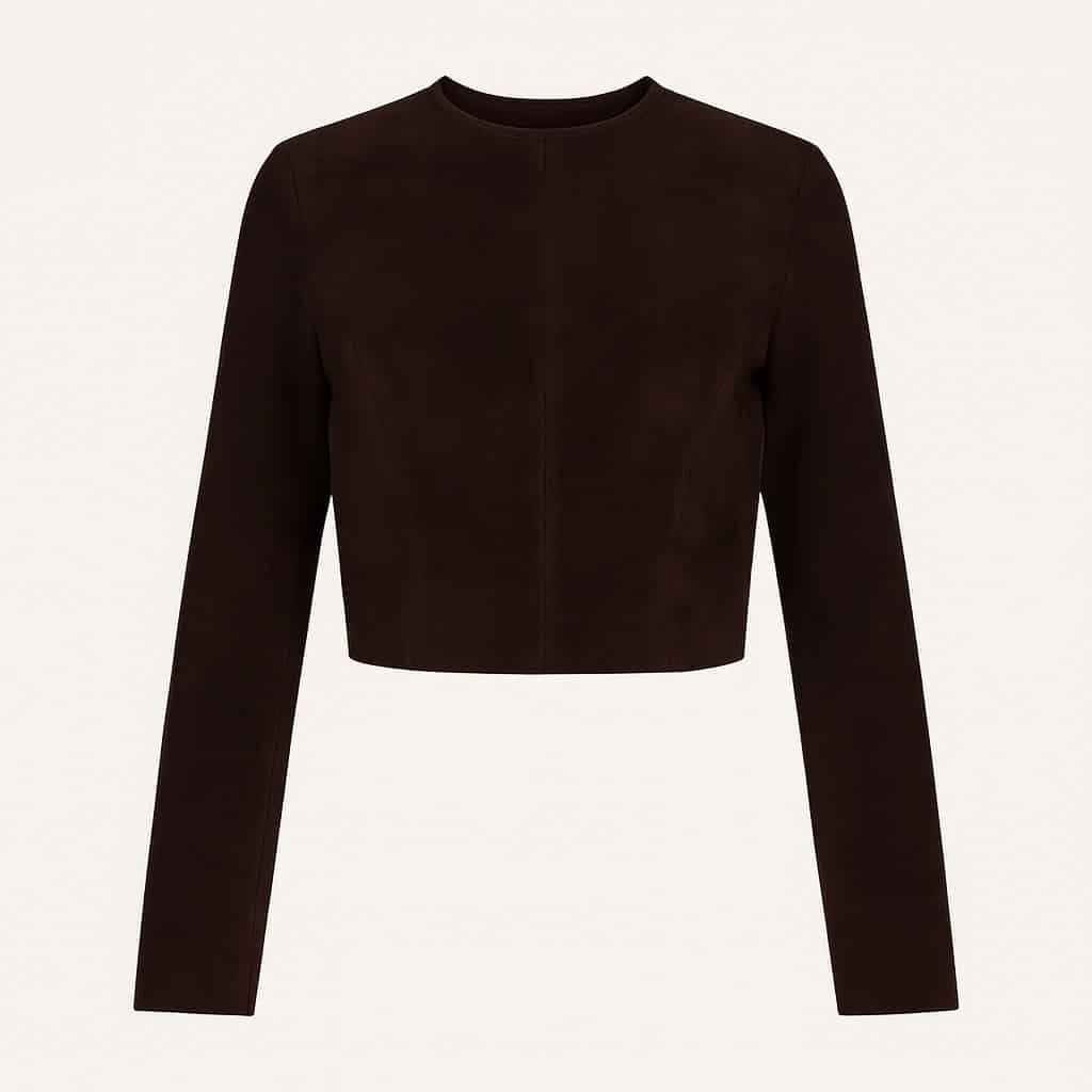 ZIAN SUEDE TOP - miniatura 1