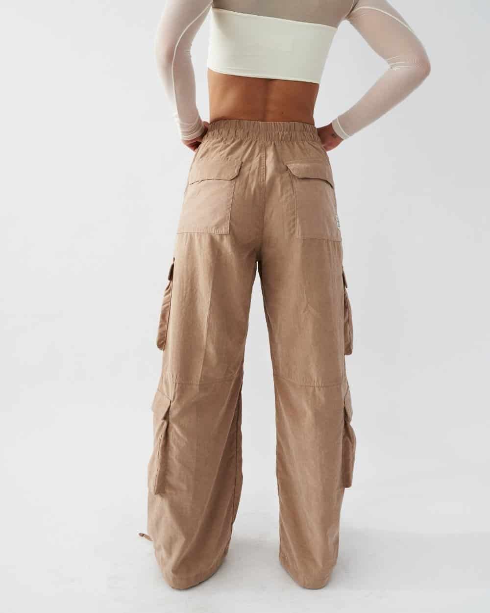 COFFEE PARACHUTE PANTS - miniatura 3