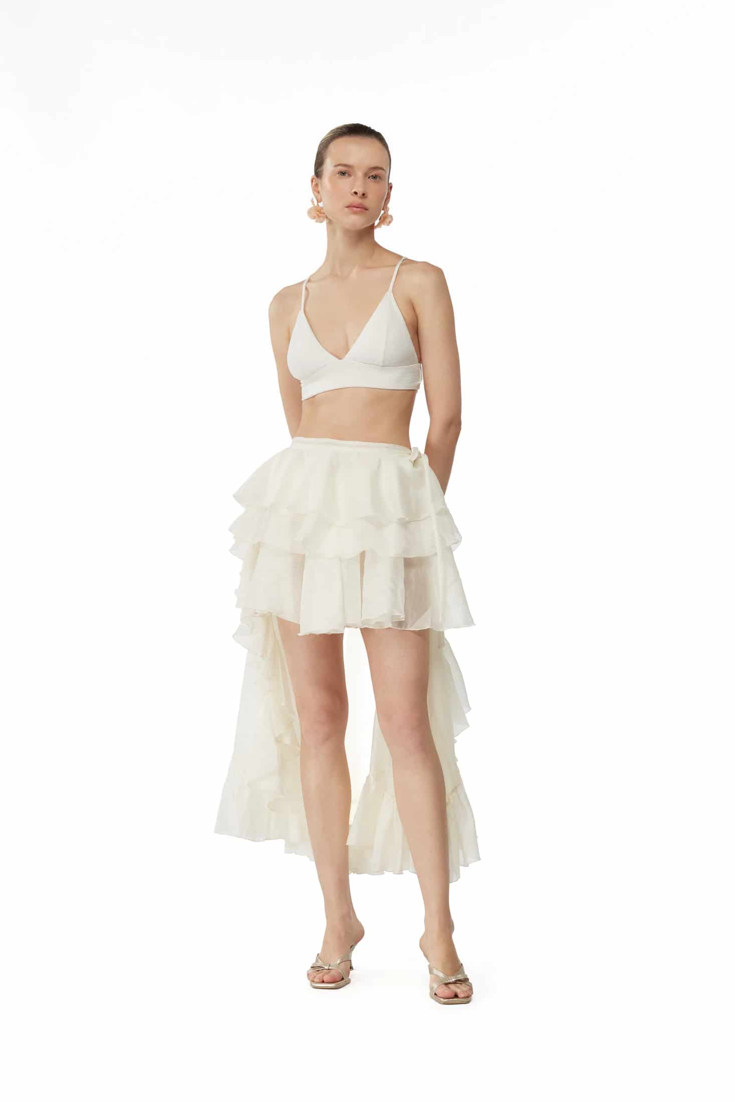 SIROCCO WRAP SKIRT CREAM - miniatura 2