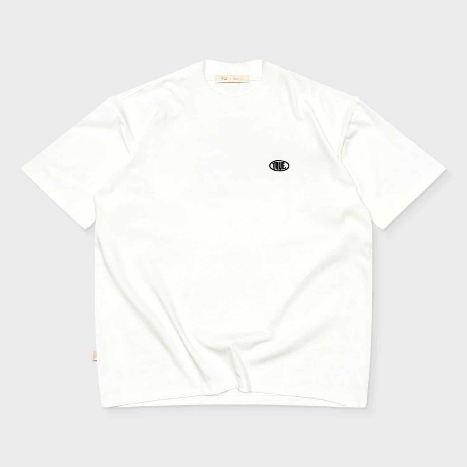 True Uniform Oversized T-Shirt - Cream - miniatura 1