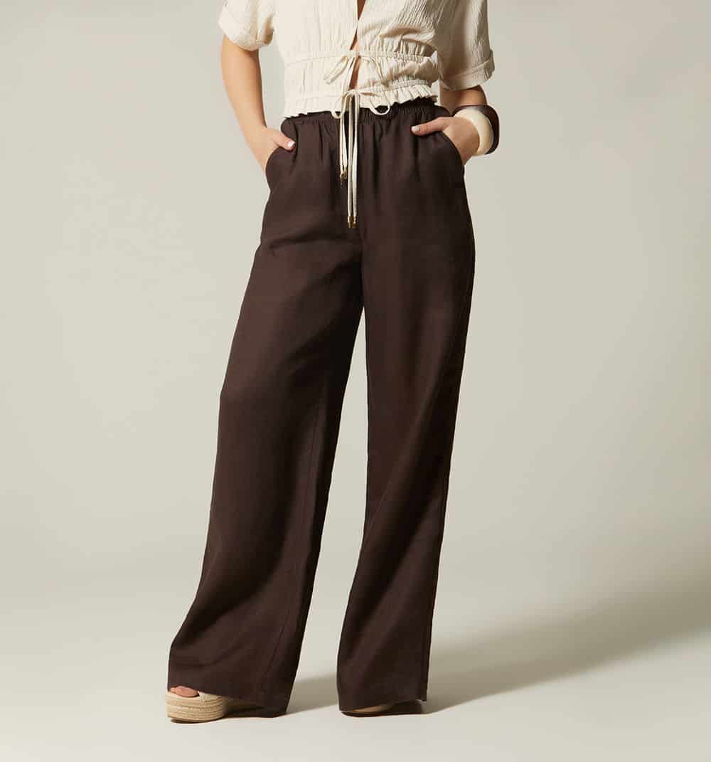 Pantalon tiro alto bota ancha - miniatura 6