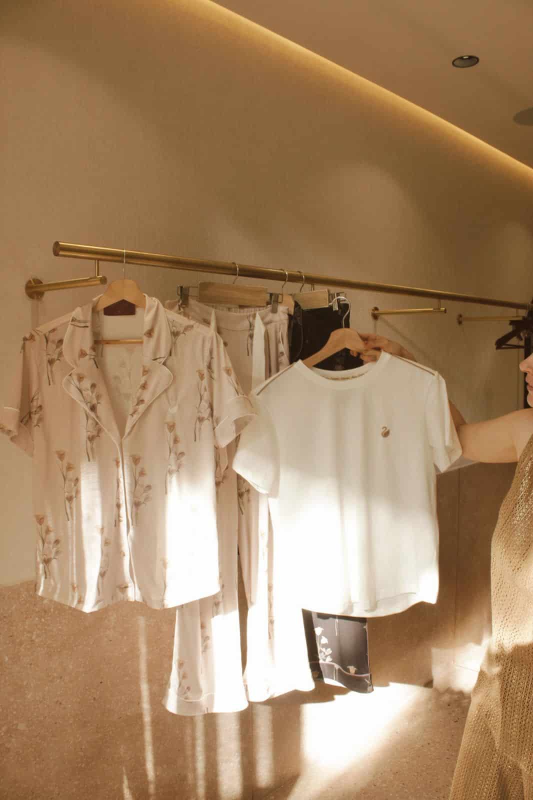 T-SHIRT MINT IVORY/BEIGE - miniatura 4