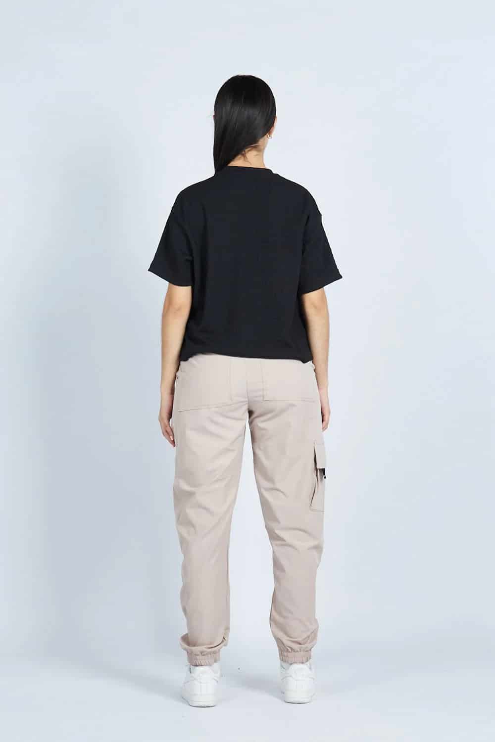 Camiseta oversize textura NEGRA | Drop 03 | - miniatura 3