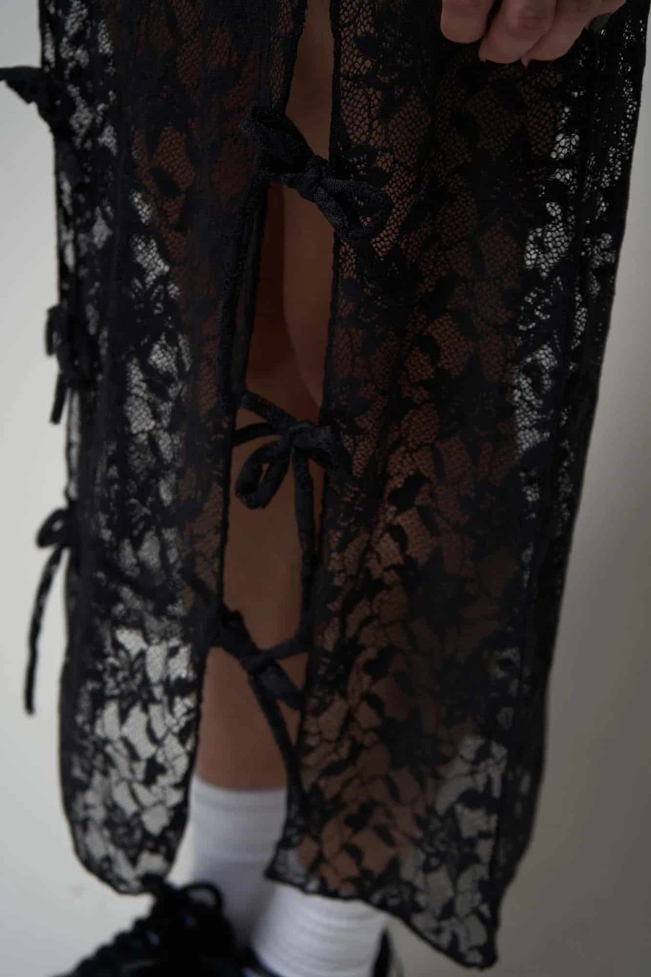 MIZU BLACK DRESS - miniatura 29