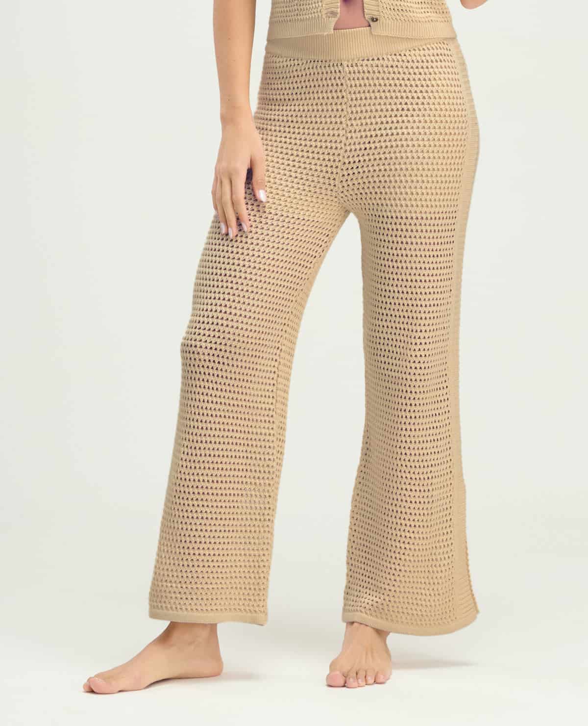 Pantalón Tejido Calado | Pretina Elástica | Transpirable - miniatura 2