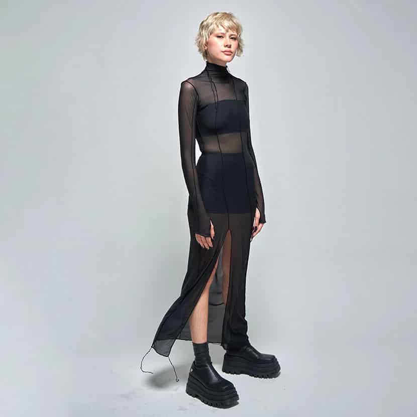 MARGOT MESH DRESS - miniatura 2