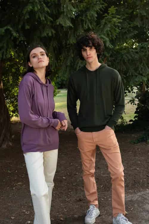 Recycled Knit Hoodie - miniatura 1