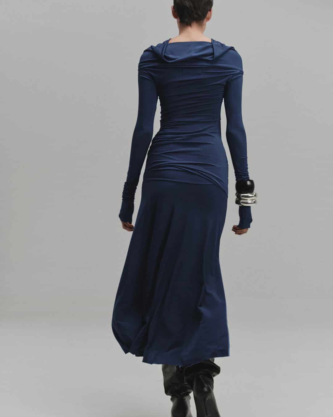 "VINCA" MIDI DRESS - miniatura 2