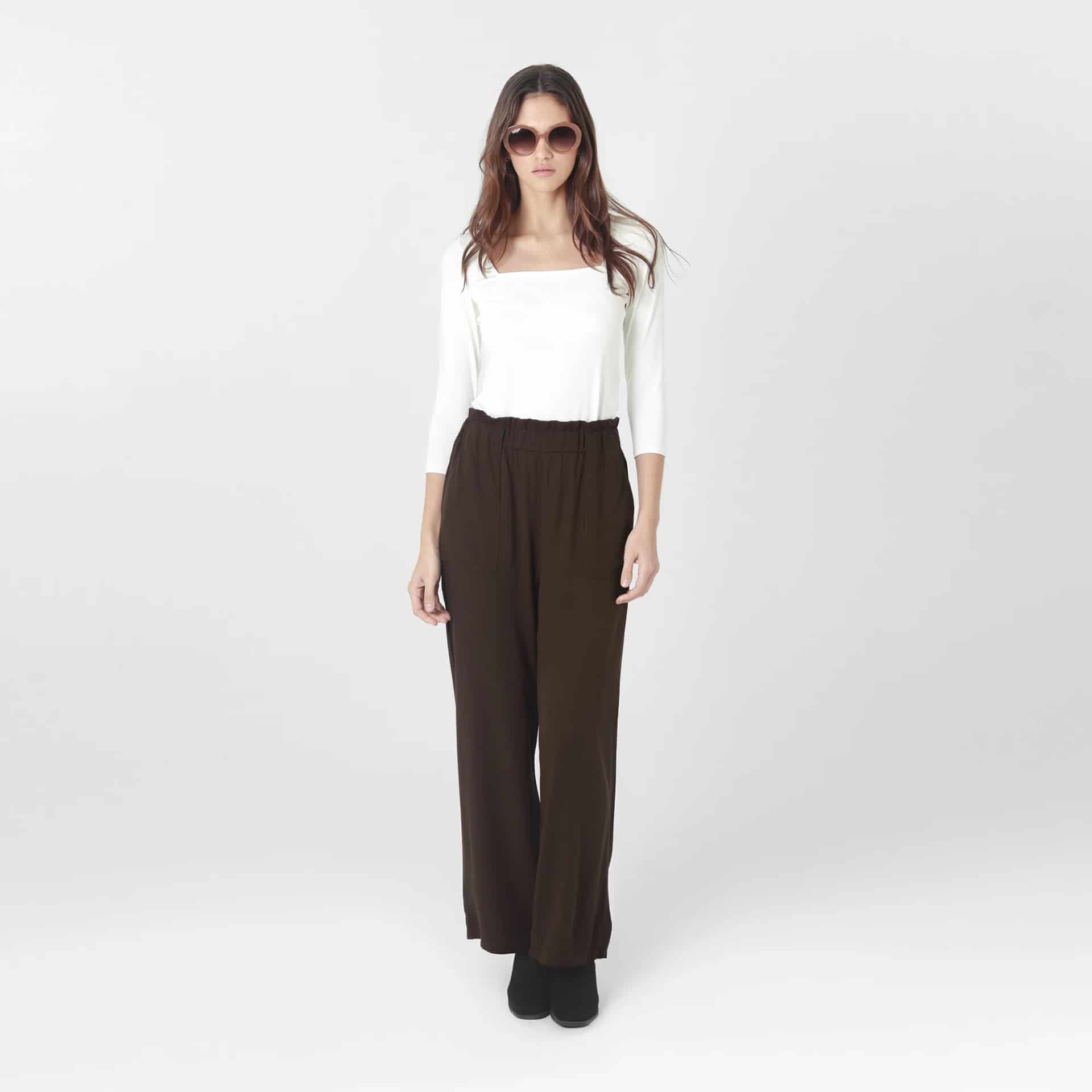 Pantalon Tiro Alto Bota Recta - miniatura 1