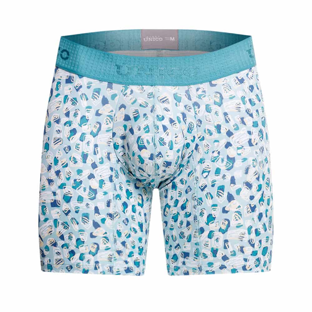 BOXER MEDIO ÓVALO AZUL - miniatura 2