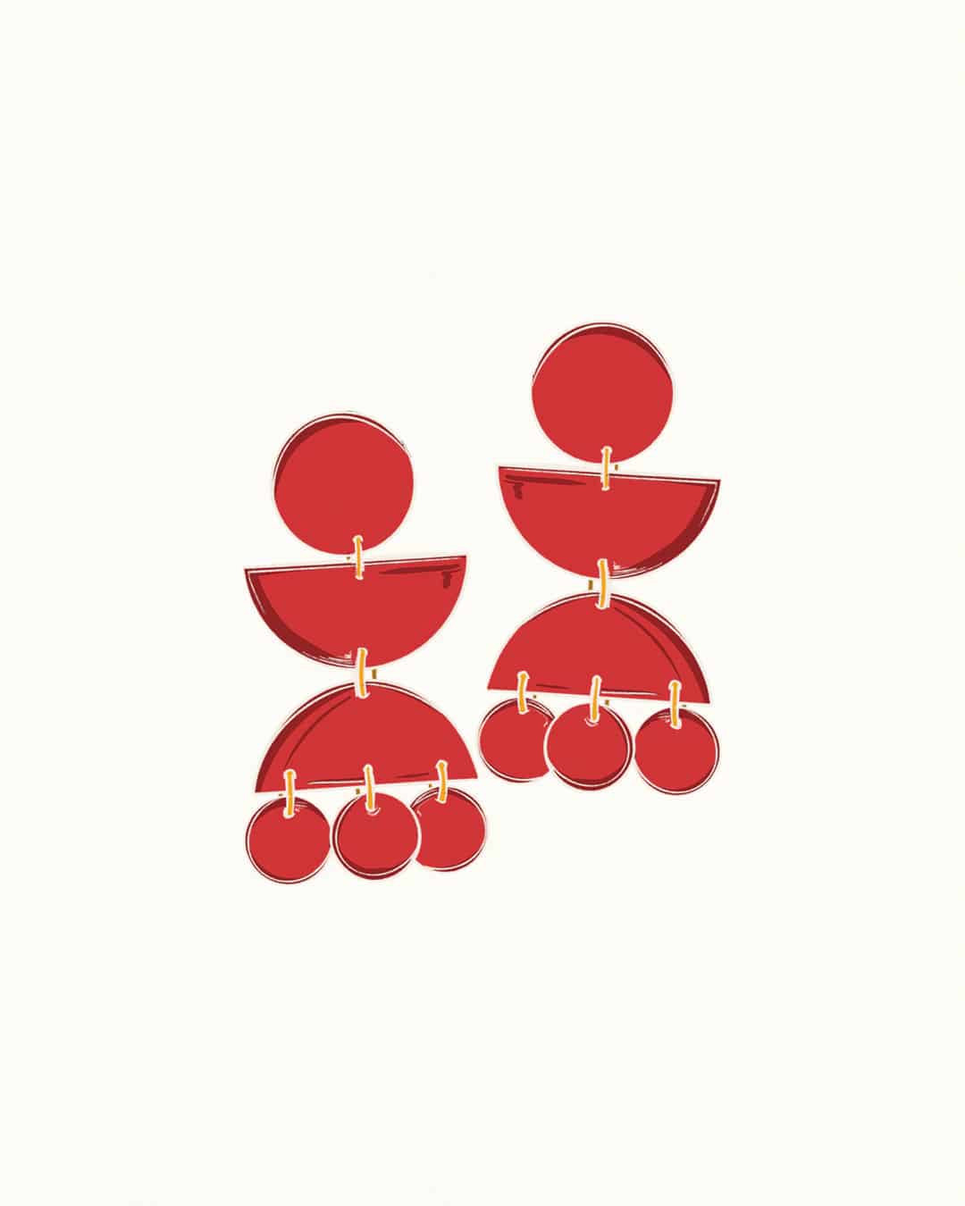 Tribus3 Earrings - miniatura 1