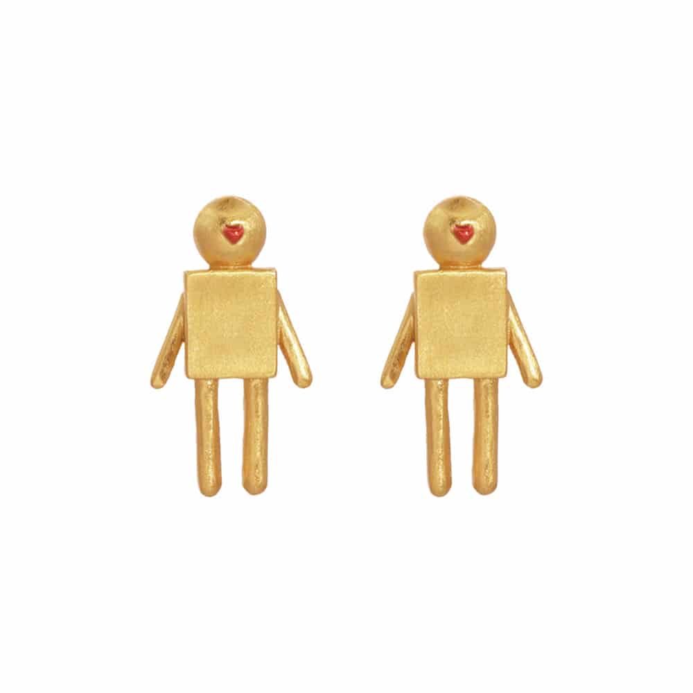 Aretes Robot Medium - miniatura 1