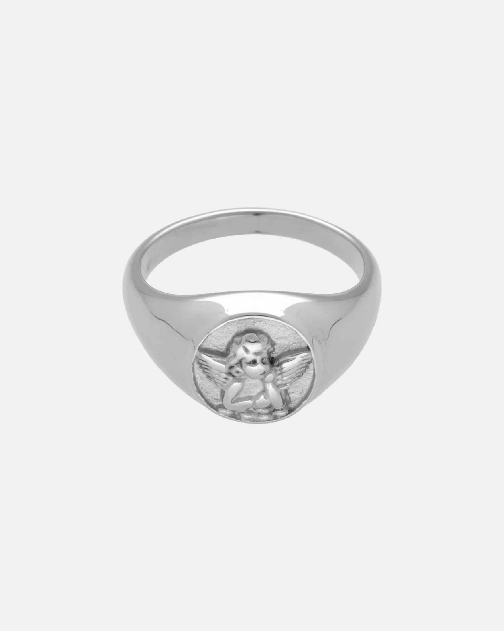 Anillo Ángel Plateado - miniatura 3