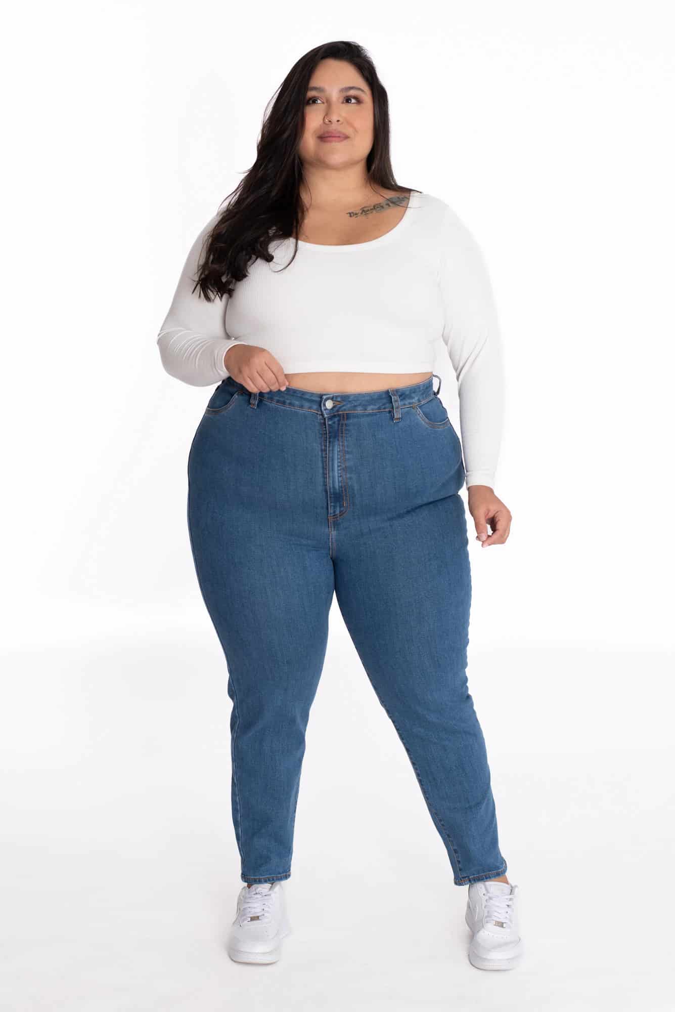 Jean Skinny Azul Medio 406 - miniatura 7